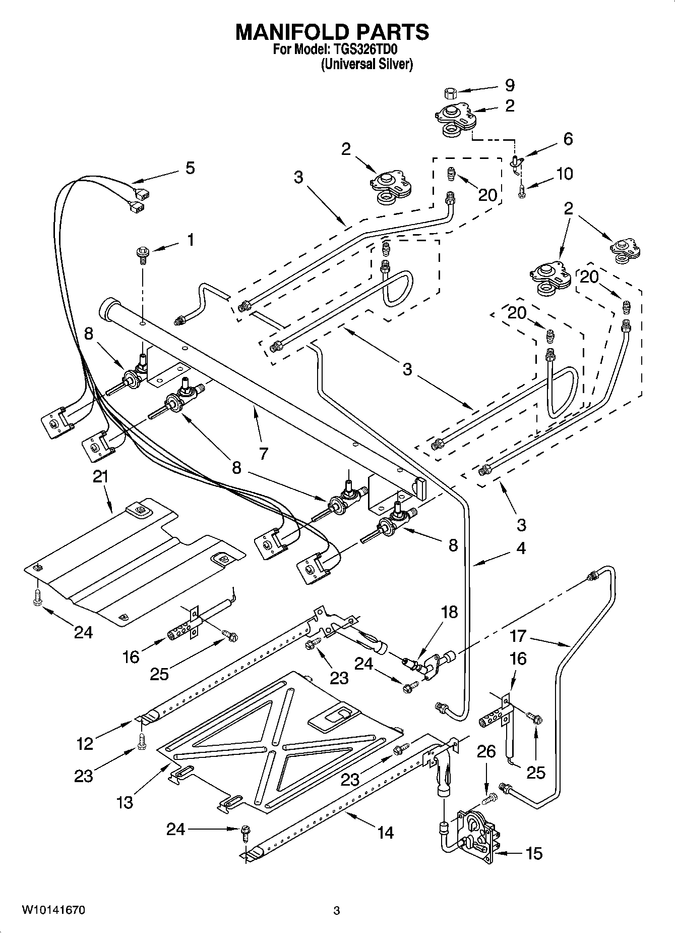 03 - MANIFOLD PARTS