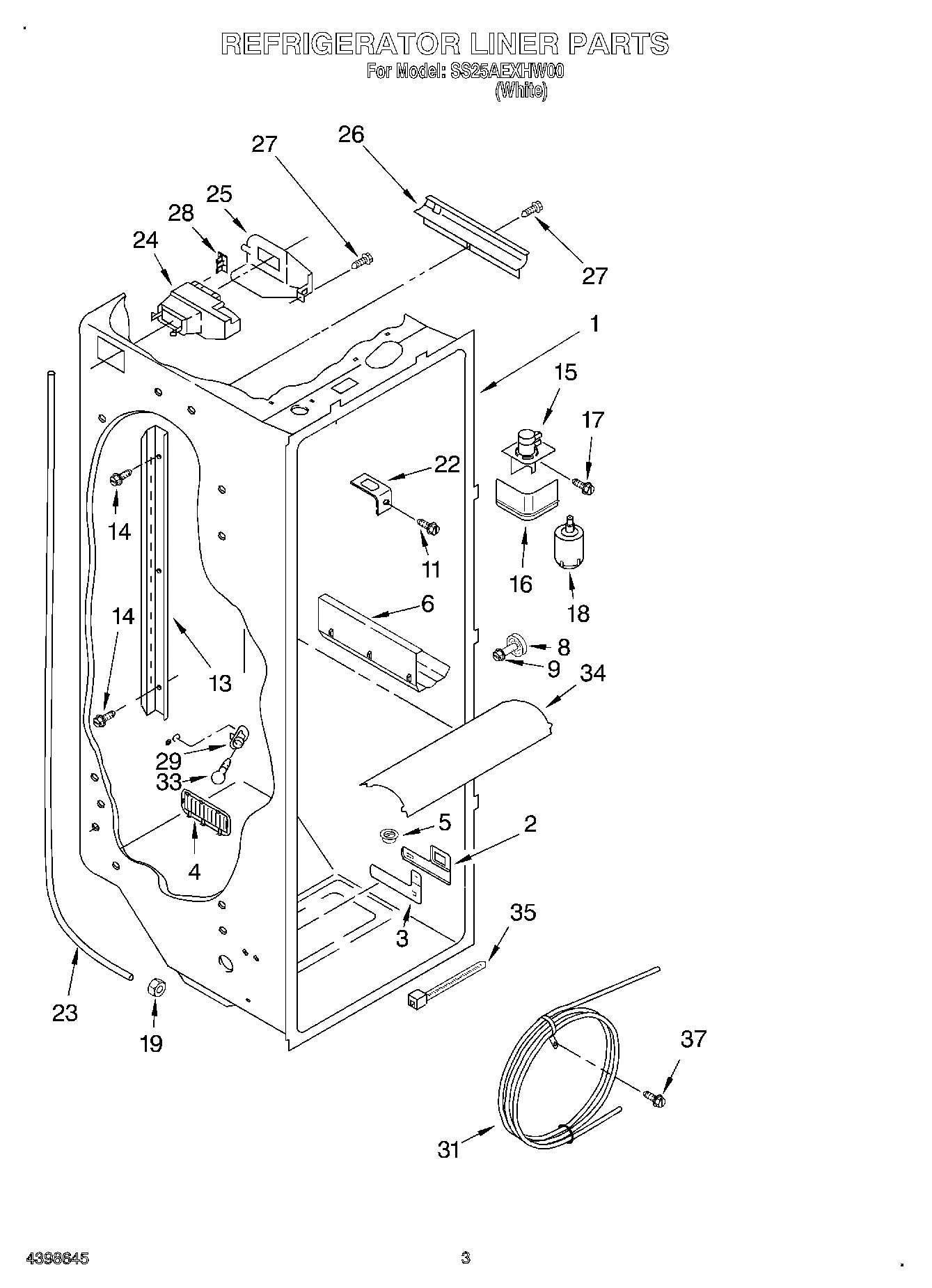 02 - REFRIGERATOR LINER