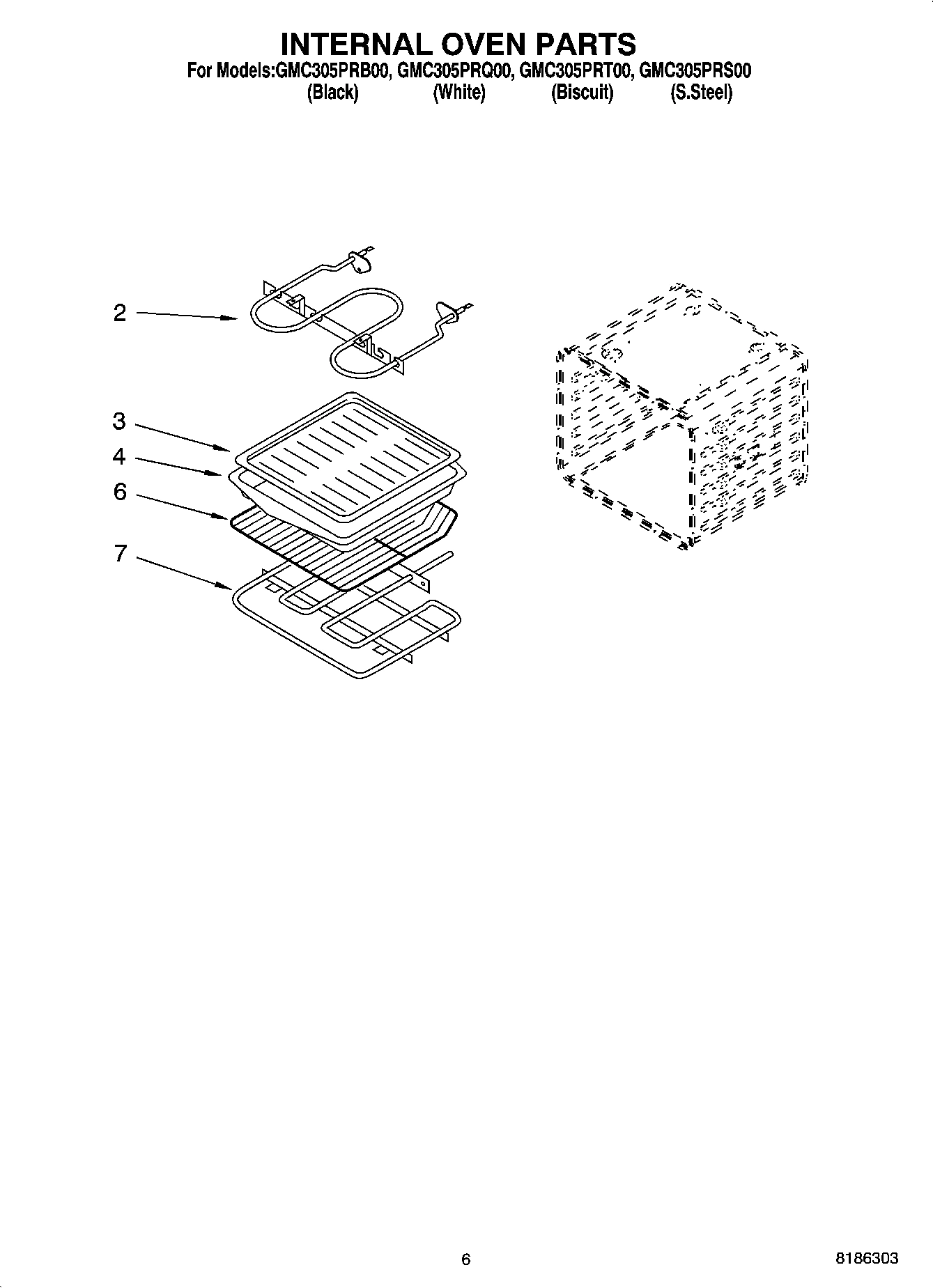 05 - INTERNAL OVEN PARTS
