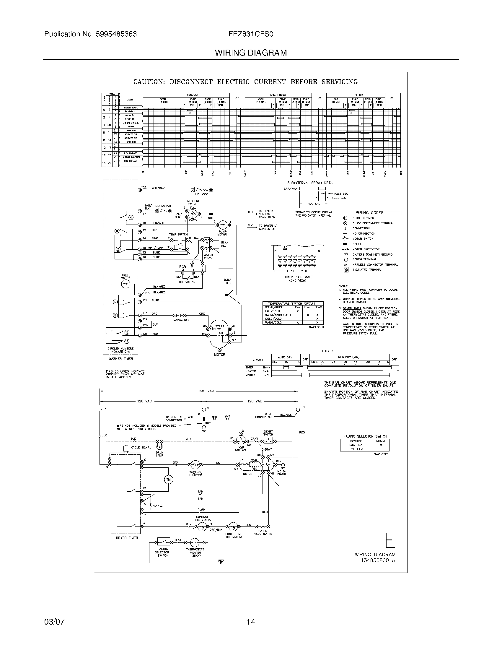 14 - WIRING DIAGRAM