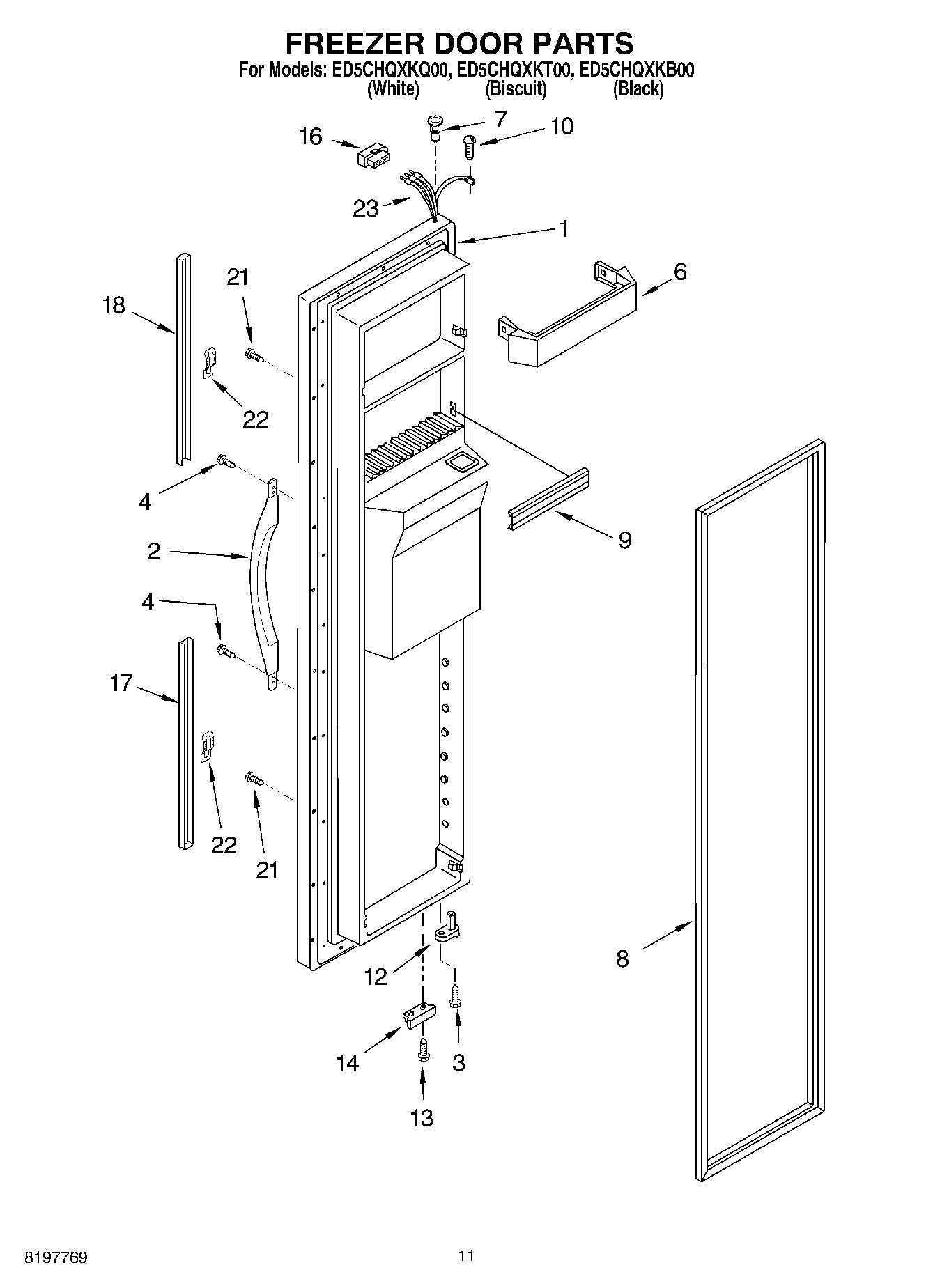 07 - FREEZER DOOR