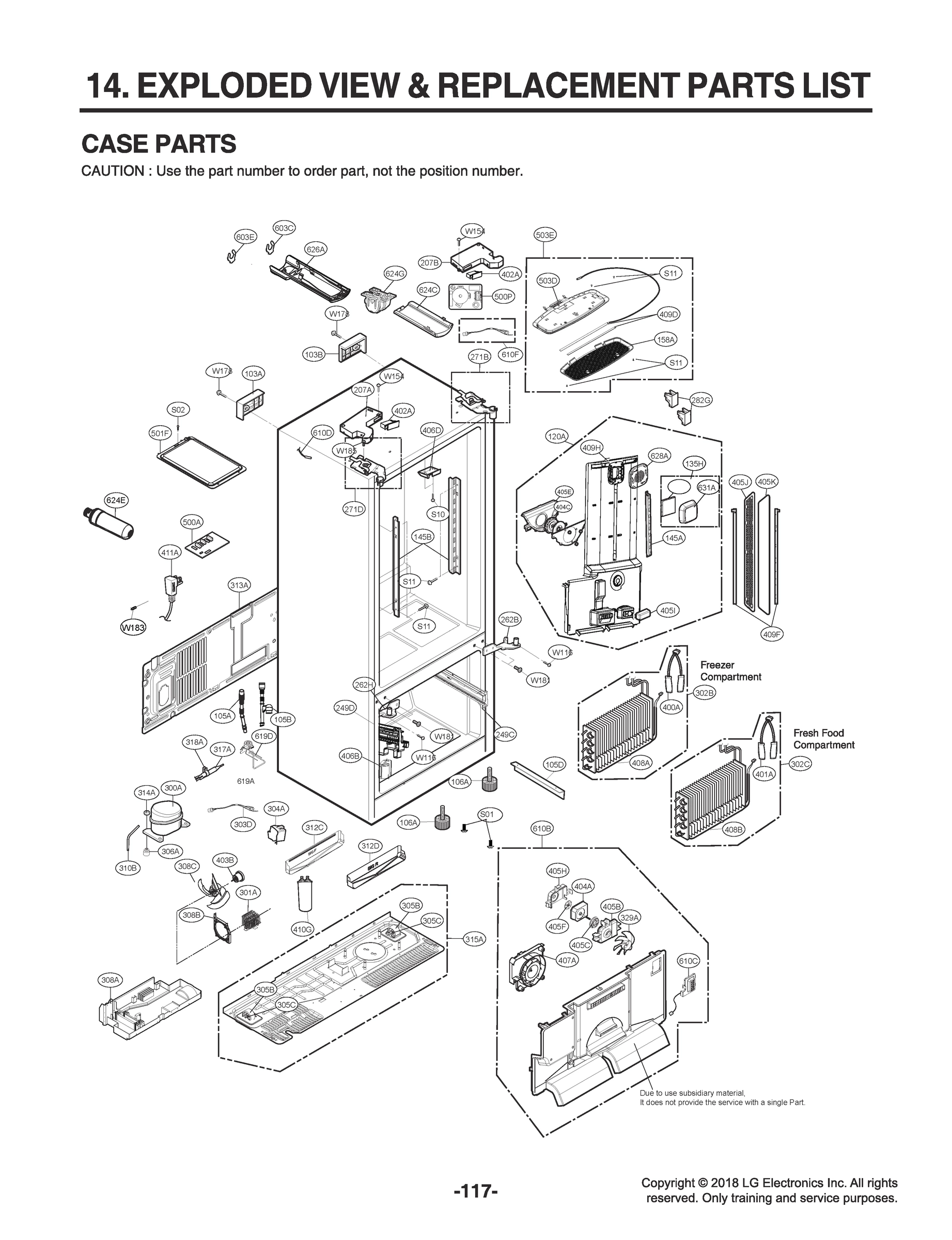 CASE PARTS