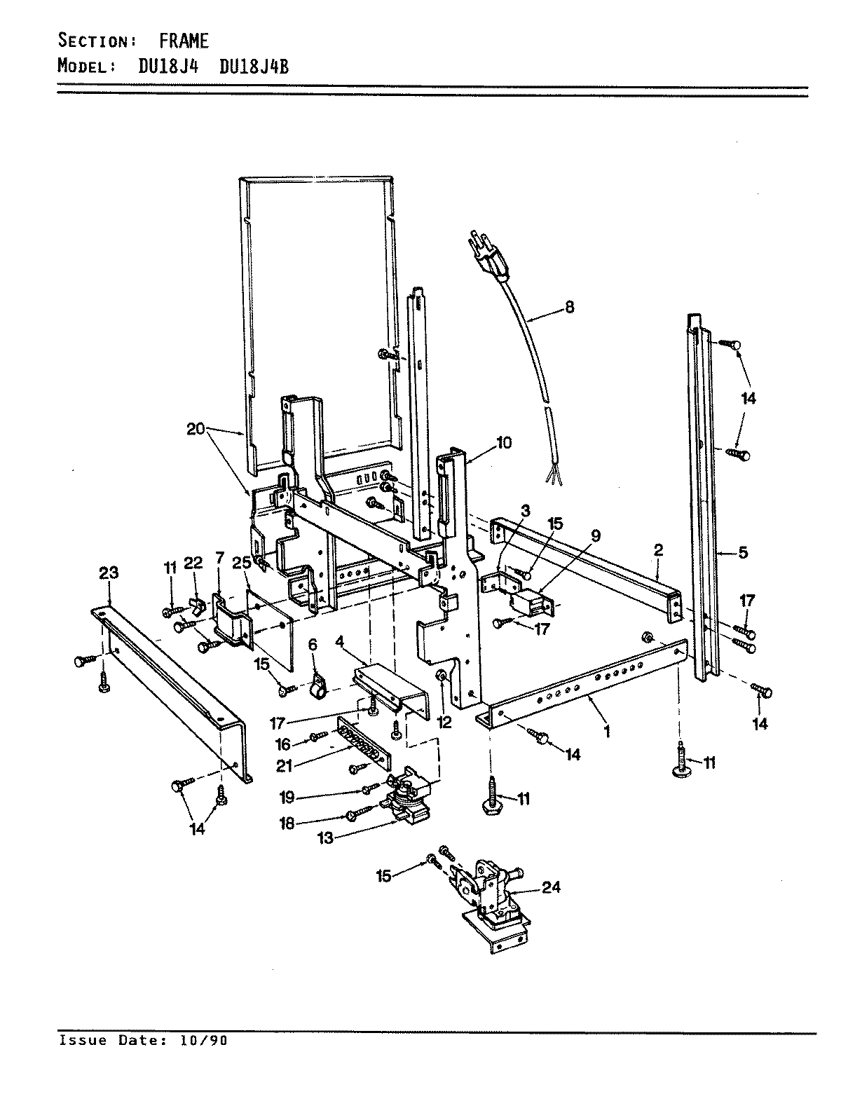 04 - FRAME (DU18J4/DU18J4B)