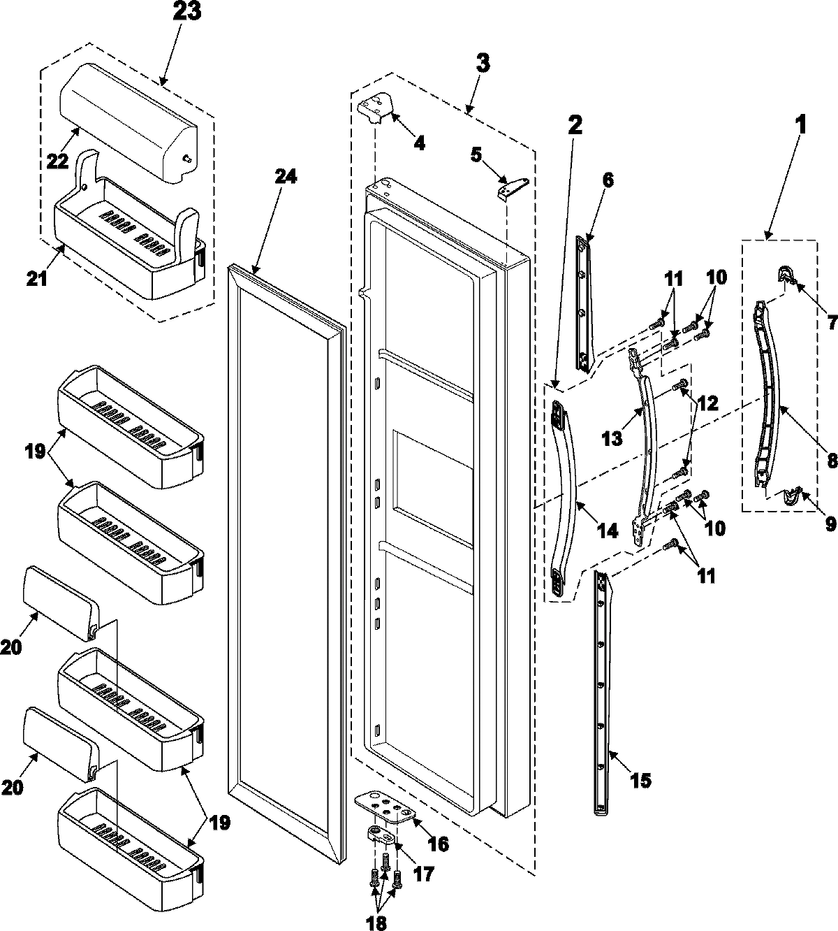 11 - REFRIGERATOR DOOR