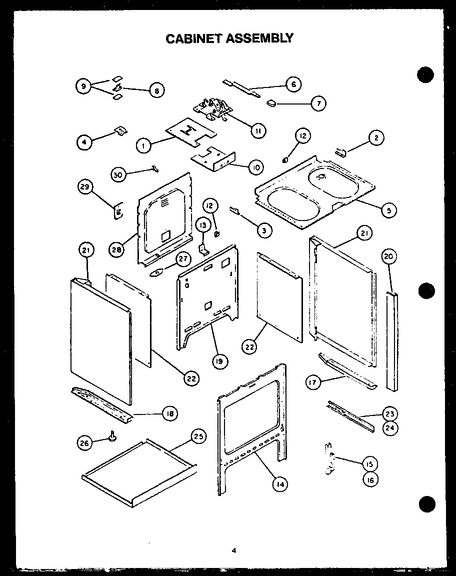 01 - CABINET ASSY