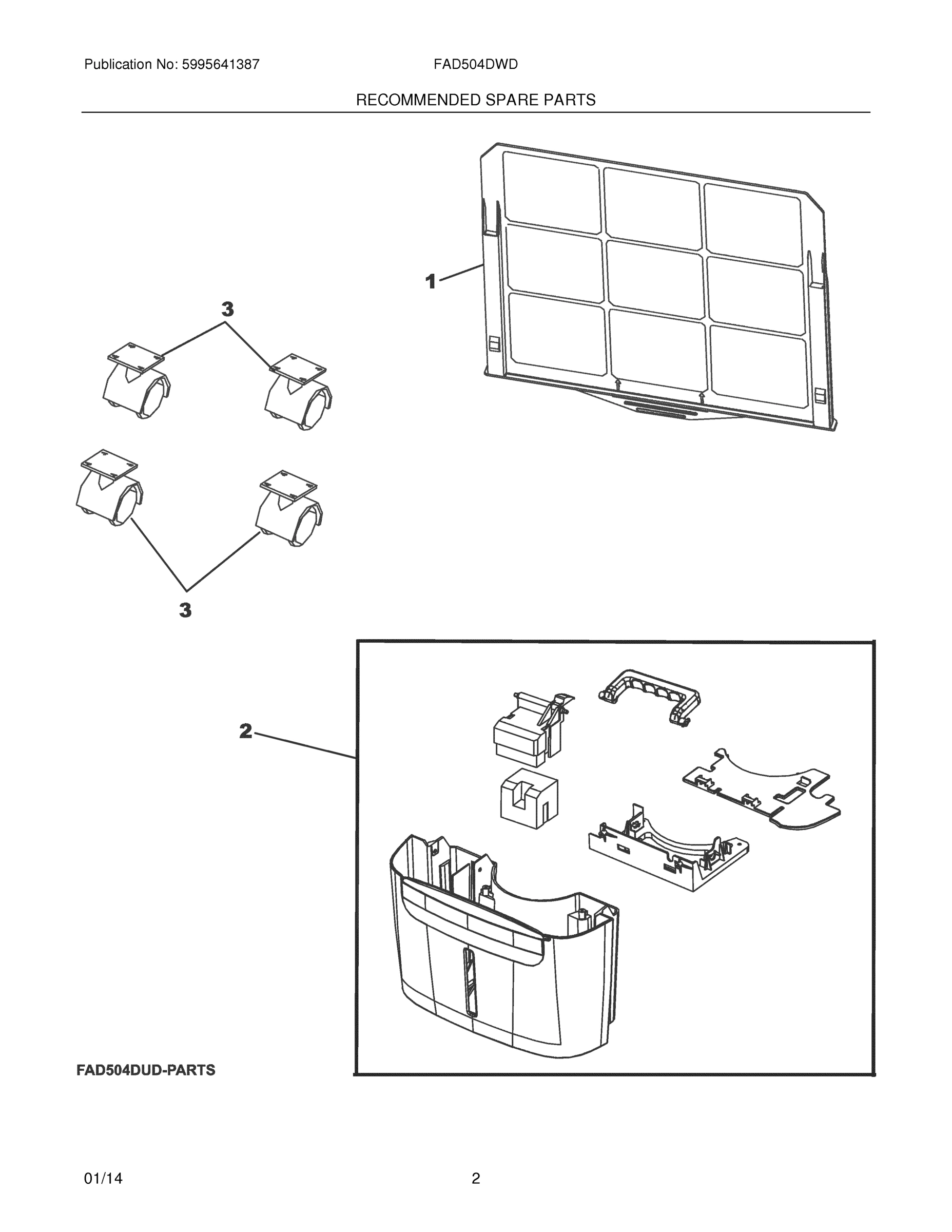 03 - RECOMMENDED SPARE PARTS