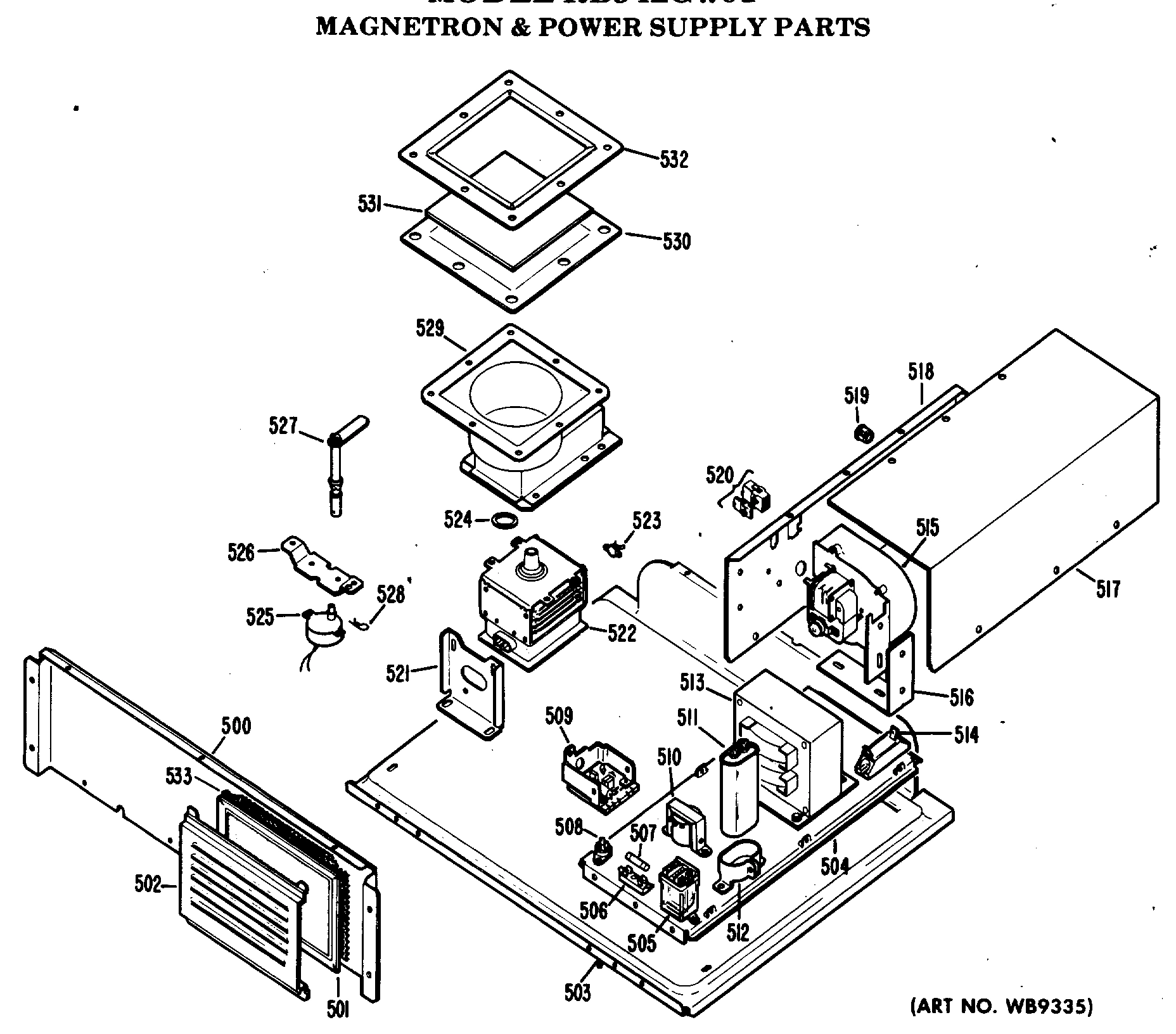 MAGNETRON & POWER SUPPLY PARTS
