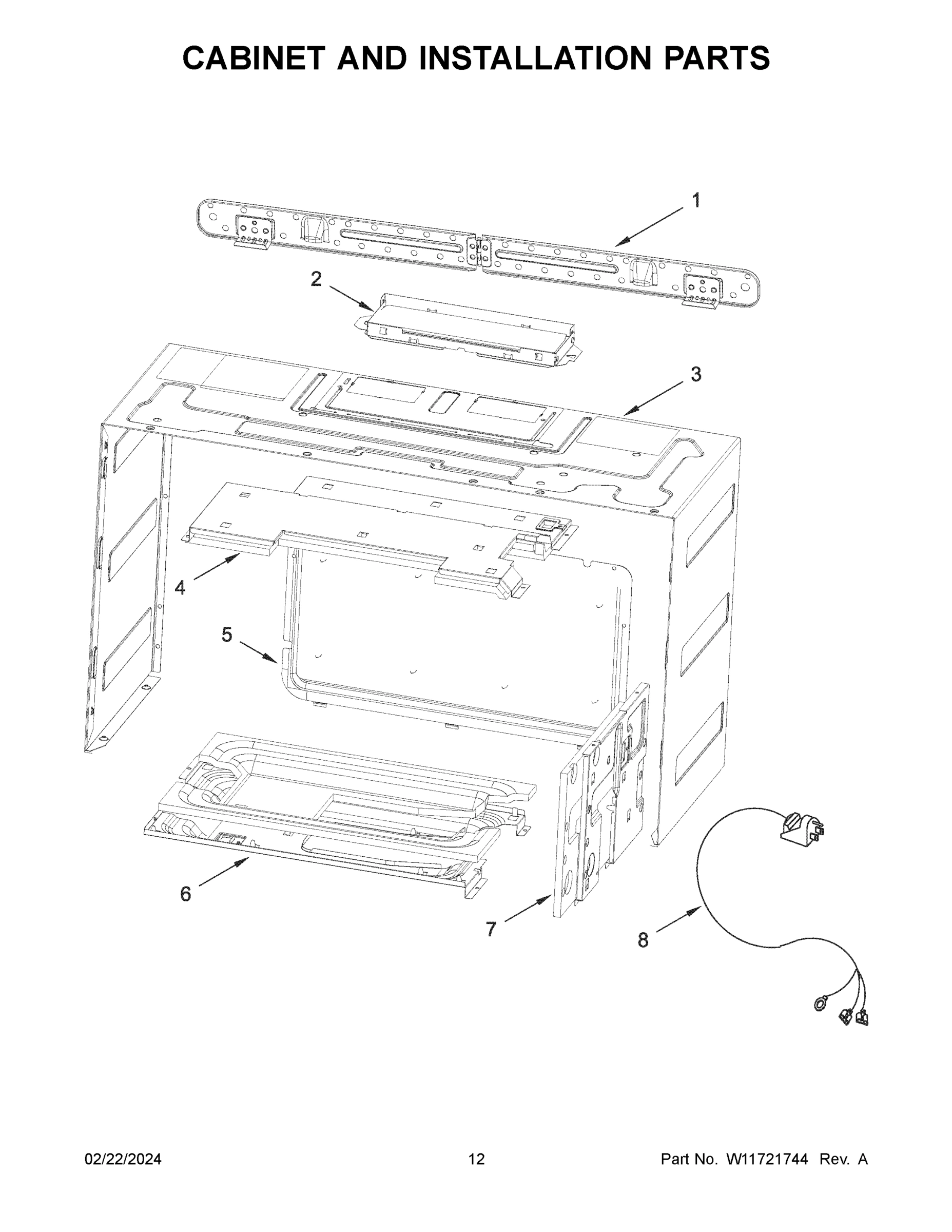 07 - CABINET AND INSTALLATION PARTS