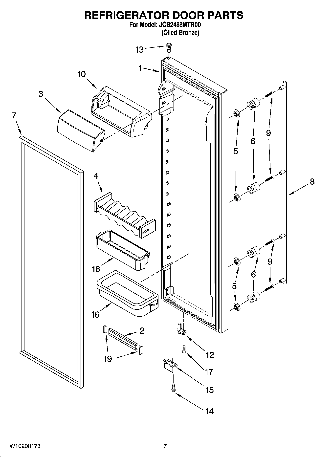 05 - REFRIGERATOR DOOR PARTS