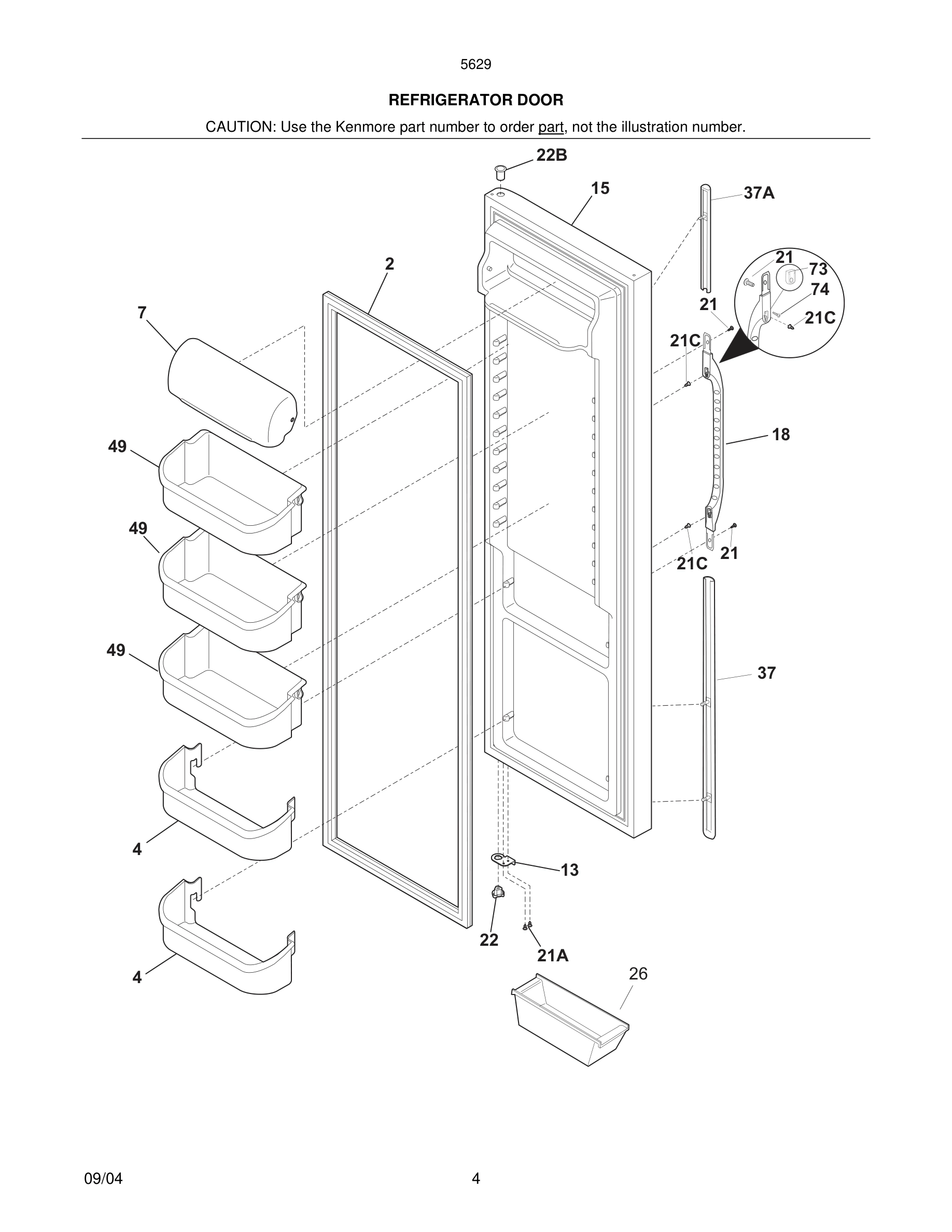 05 - REFRIGERATOR DOOR
