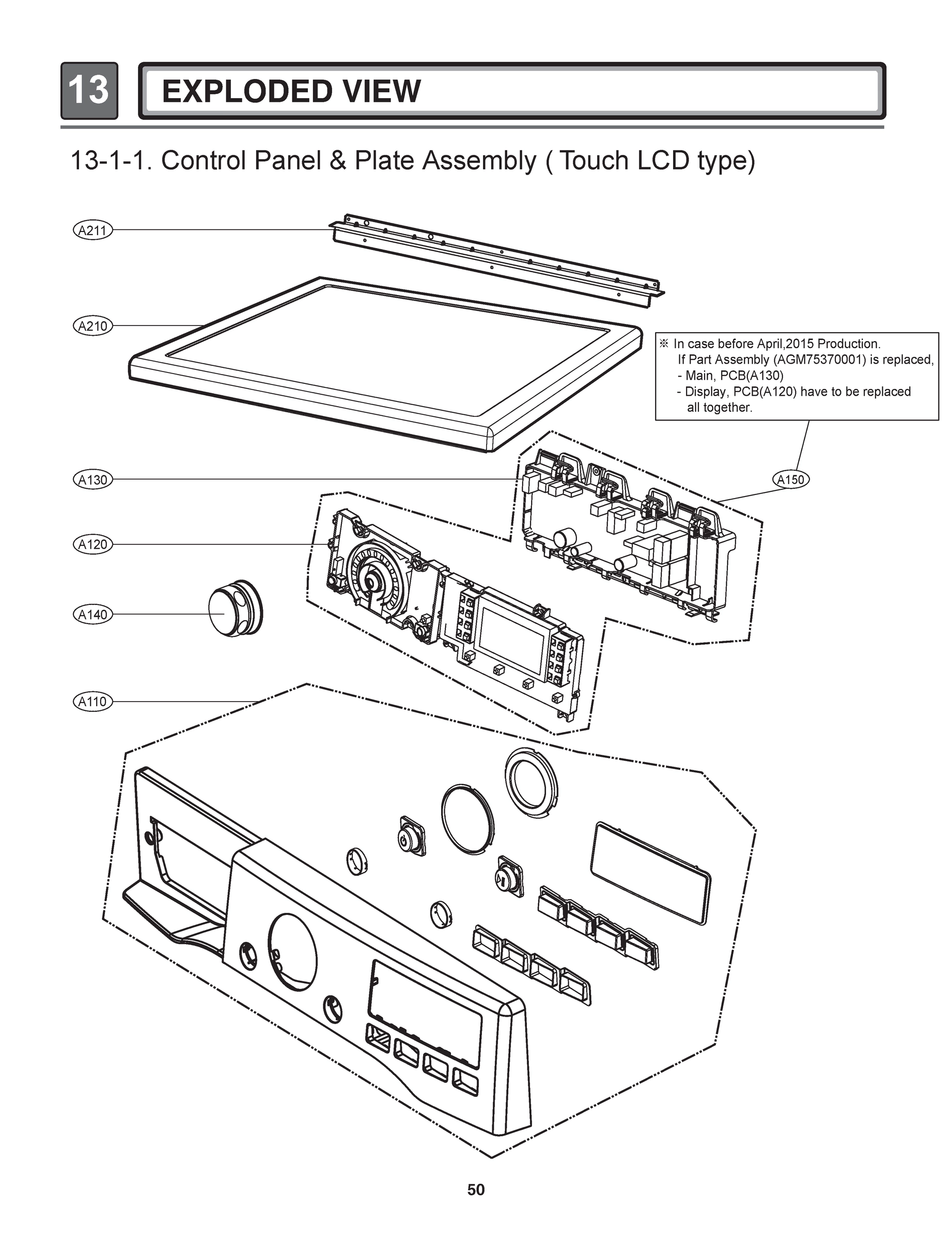 CONTROL PANEL & PLATE ASSEMBLY