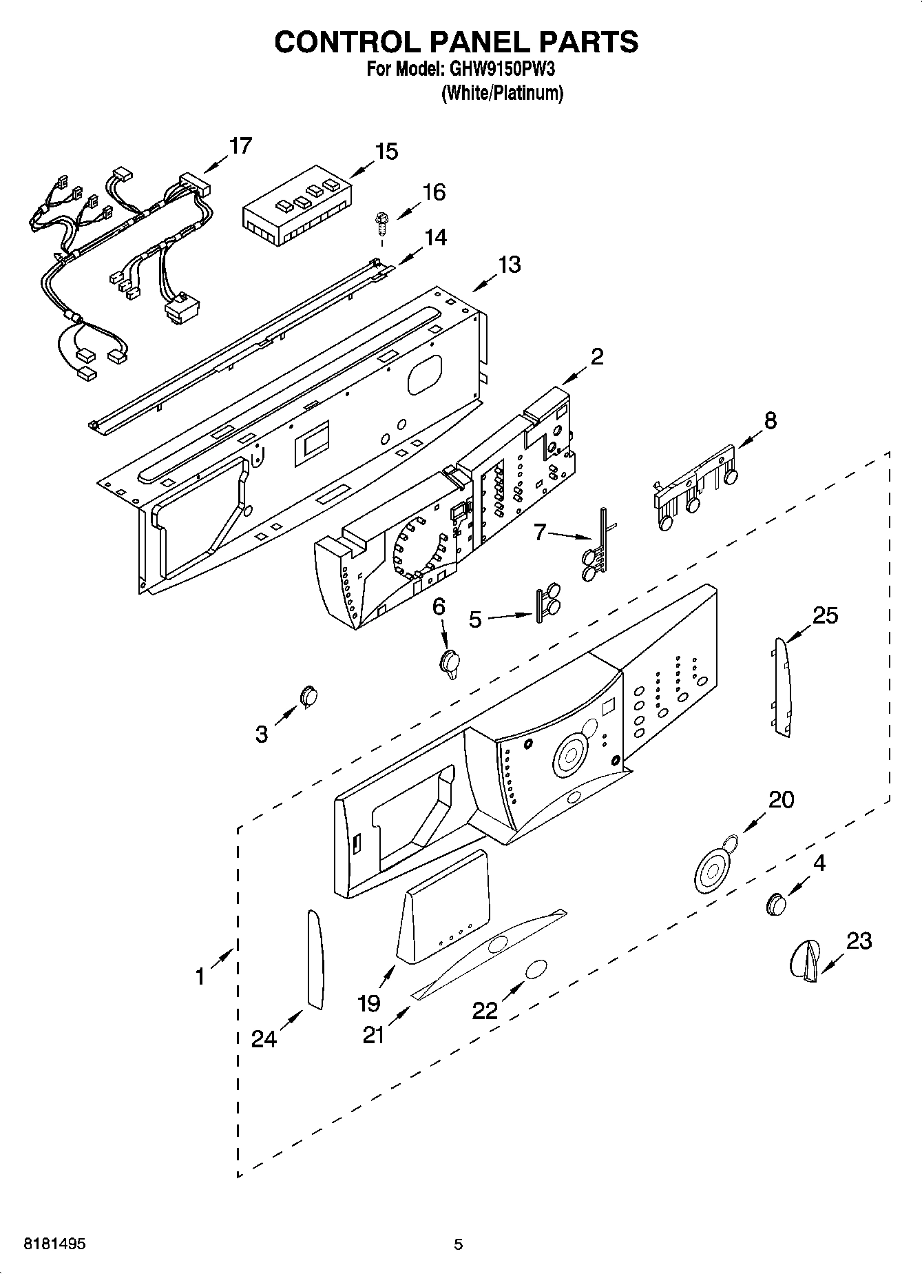 03 - CONTROL PANEL PARTS