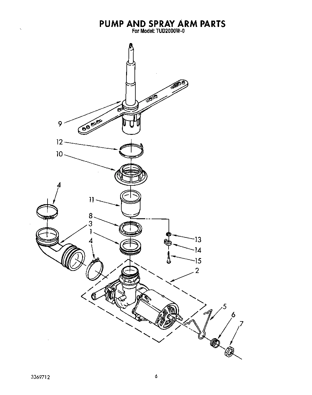 04 - PUMP AND SPRAY ARM