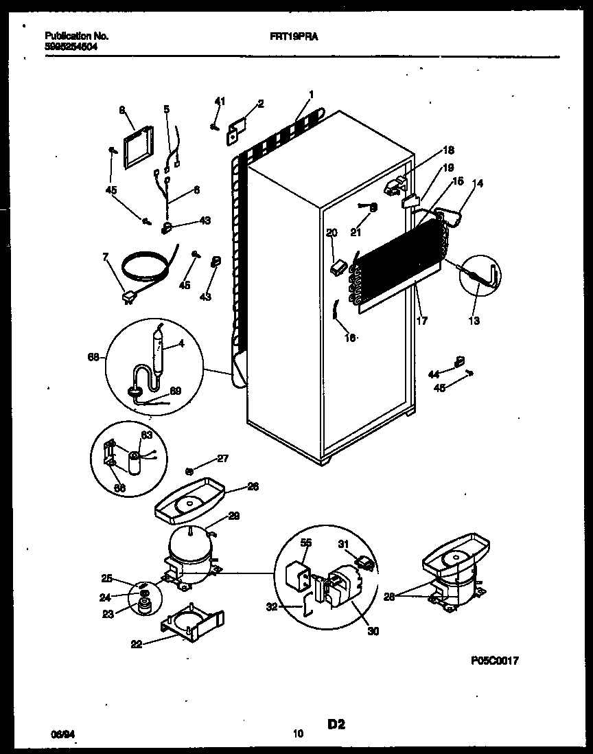 06 - SYSTEM AND AUTOMATIC DEFROST PARTS