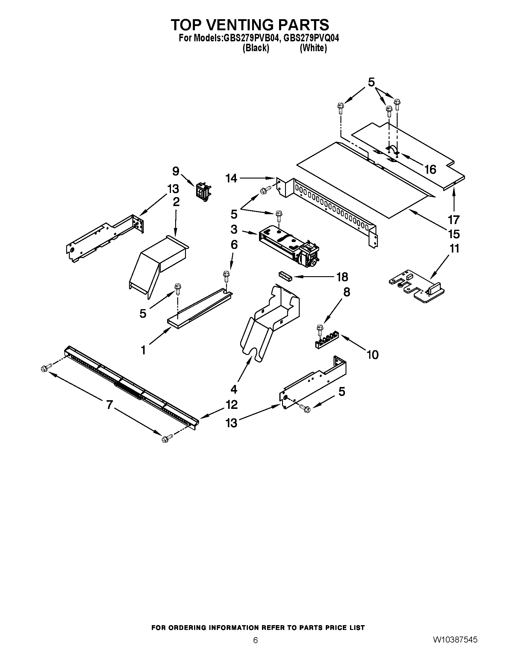 05 - TOP VENTING PARTS