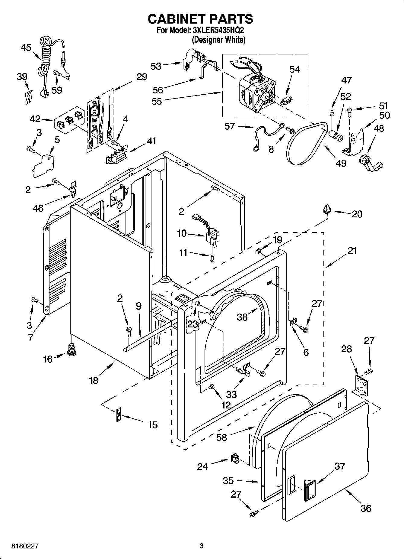 02 - CABINET PARTS