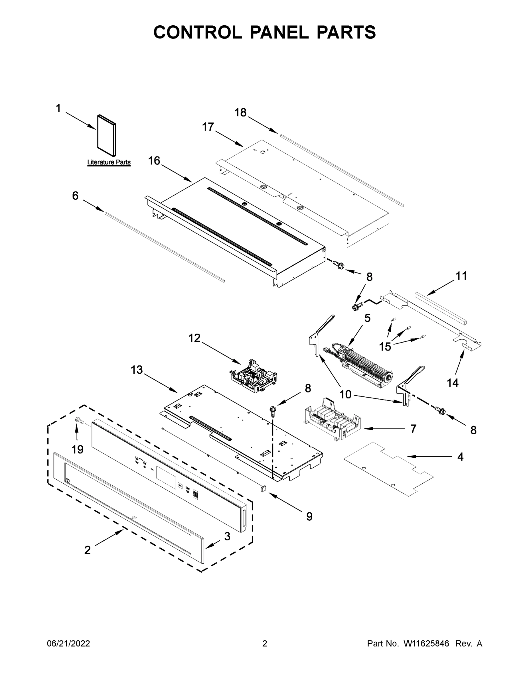 02 - CONTROL PANEL PARTS