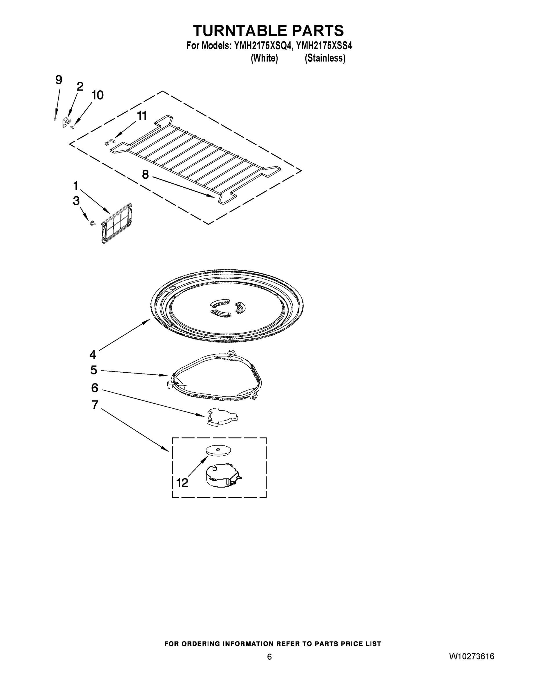 05 - TURNTABLE PARTS