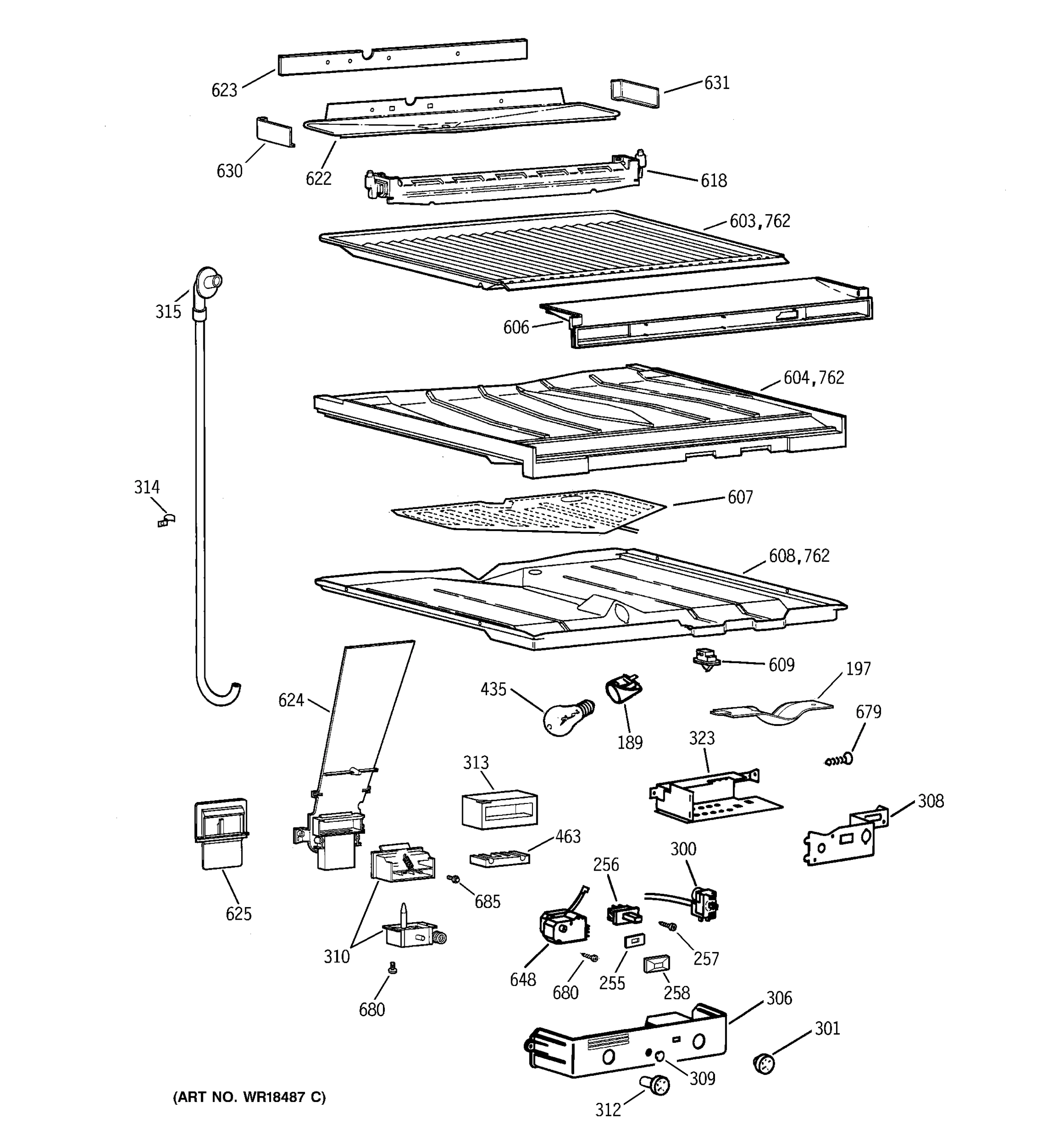 SEPARATOR COMPARTMENT PARTS