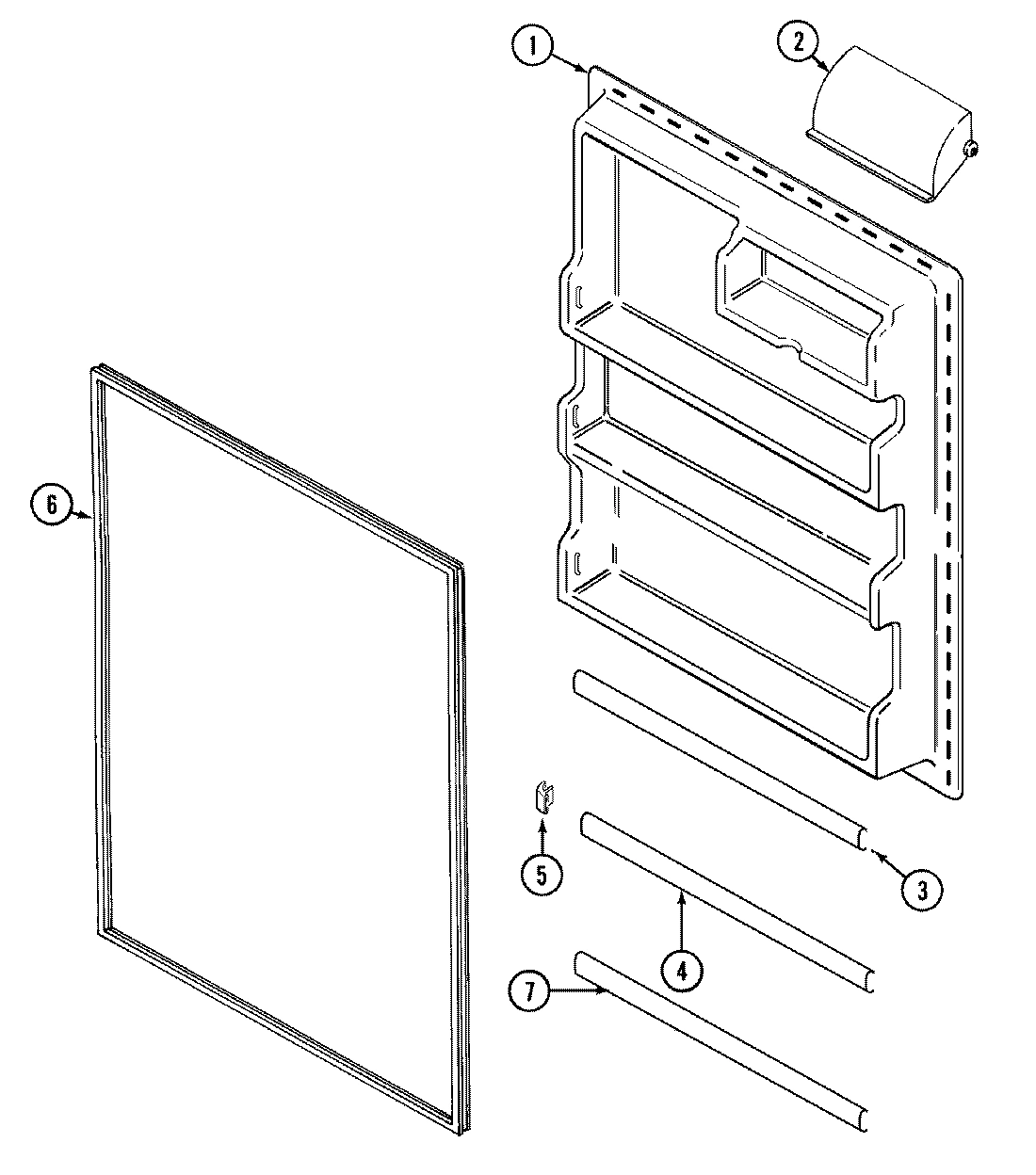06 - FRESH FOOD INNER DOOR