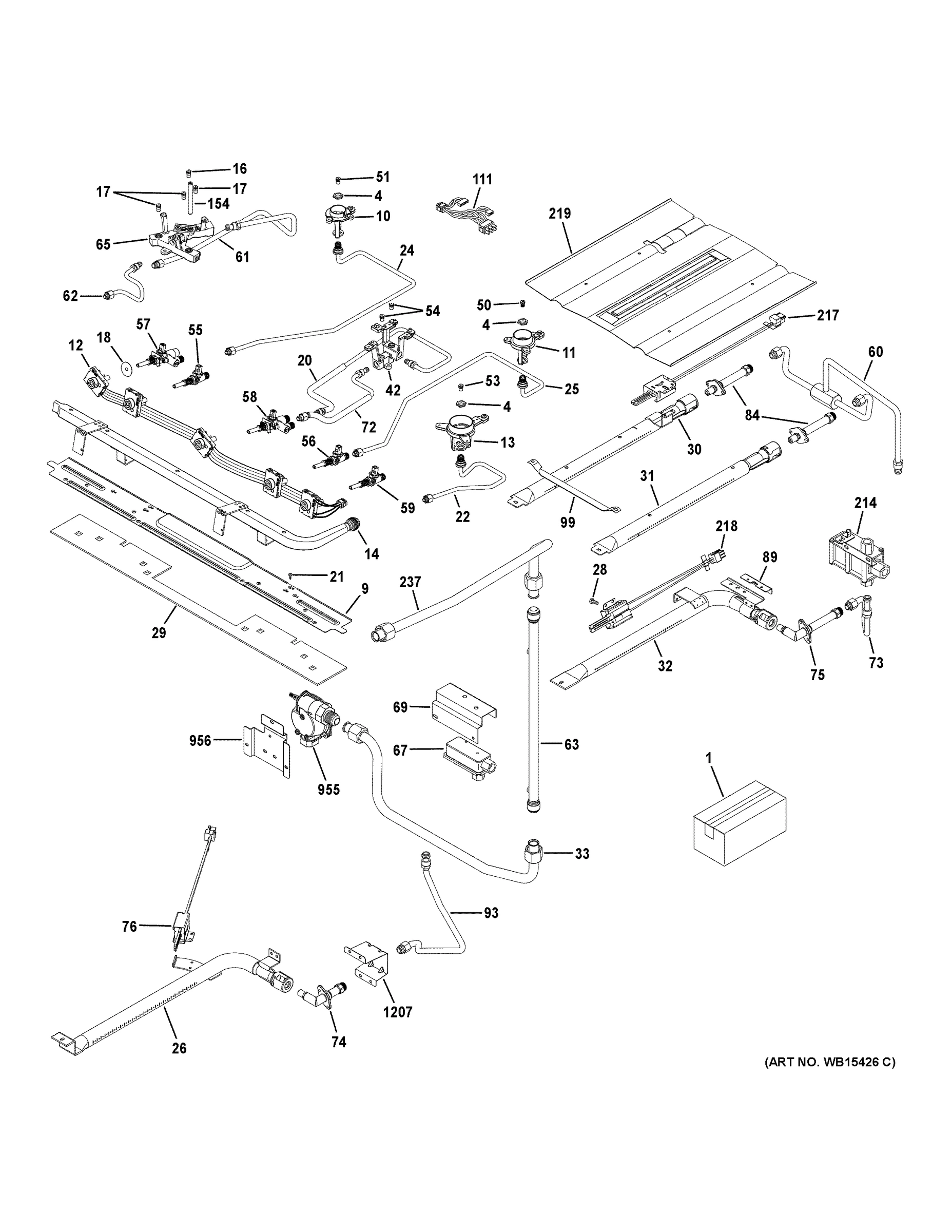 GAS & BURNER PARTS
