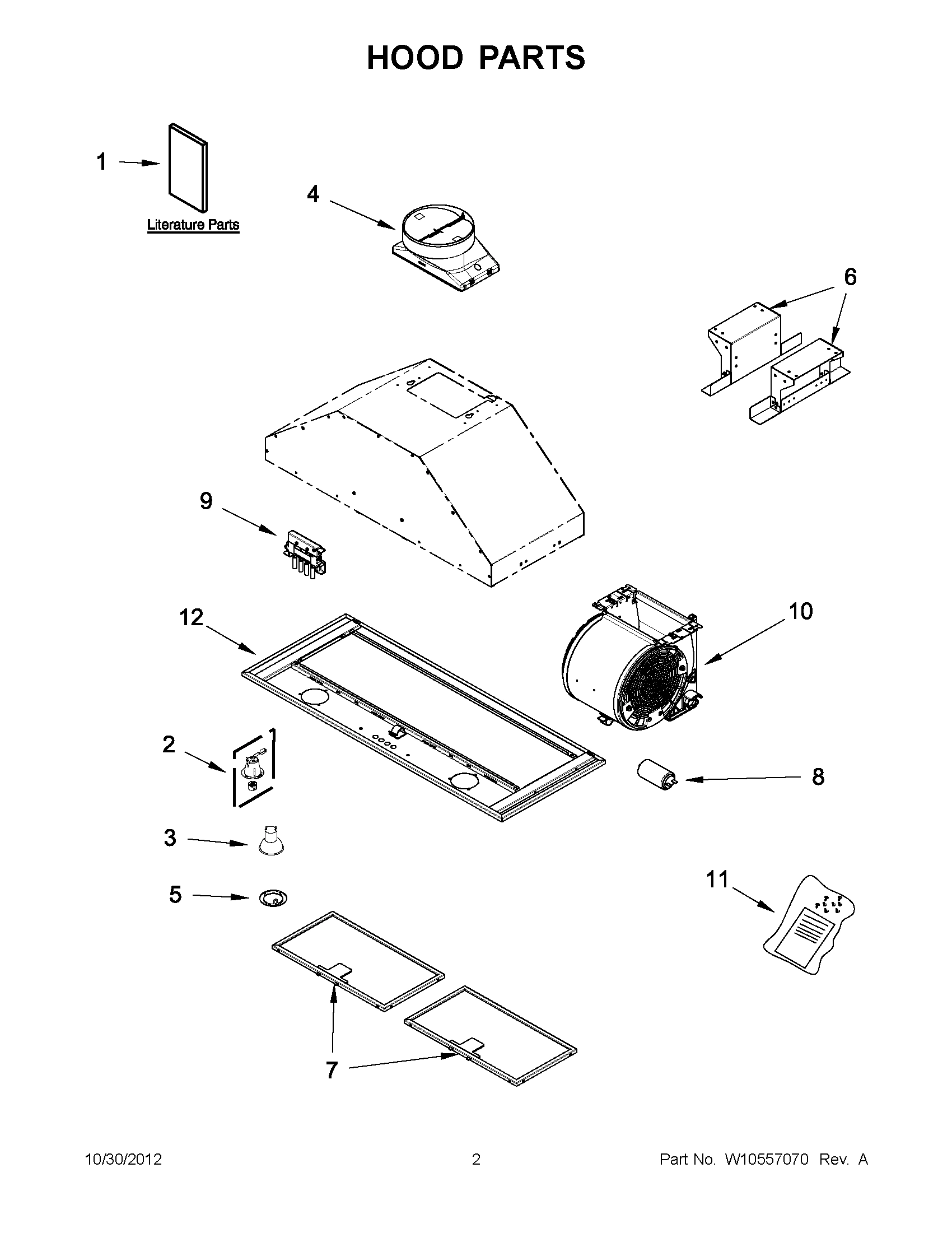 01 - HOOD PARTS