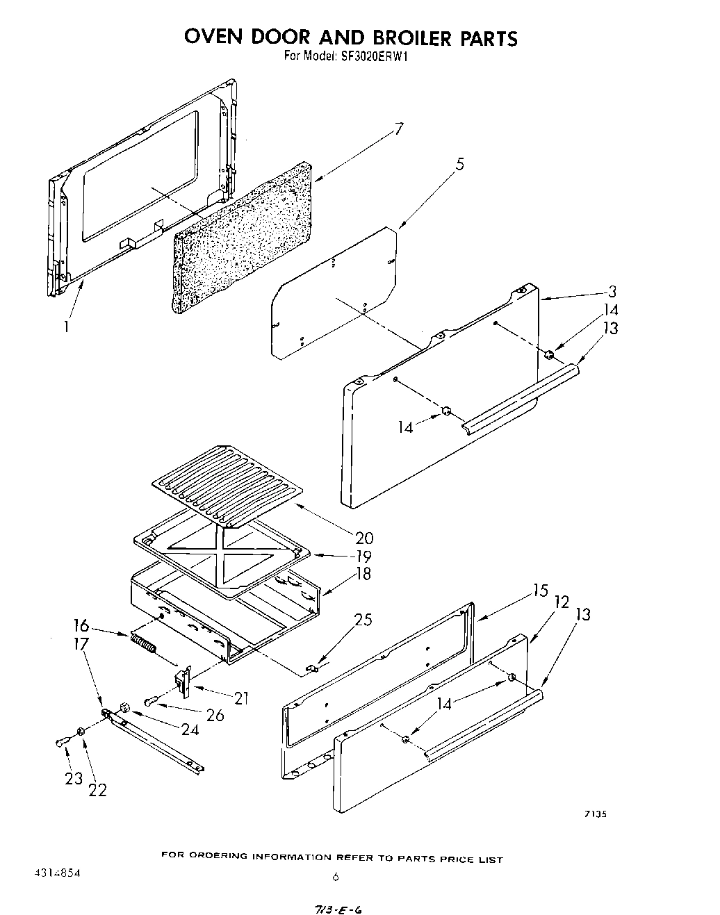 05 - OVEN DOOR AND BROILER