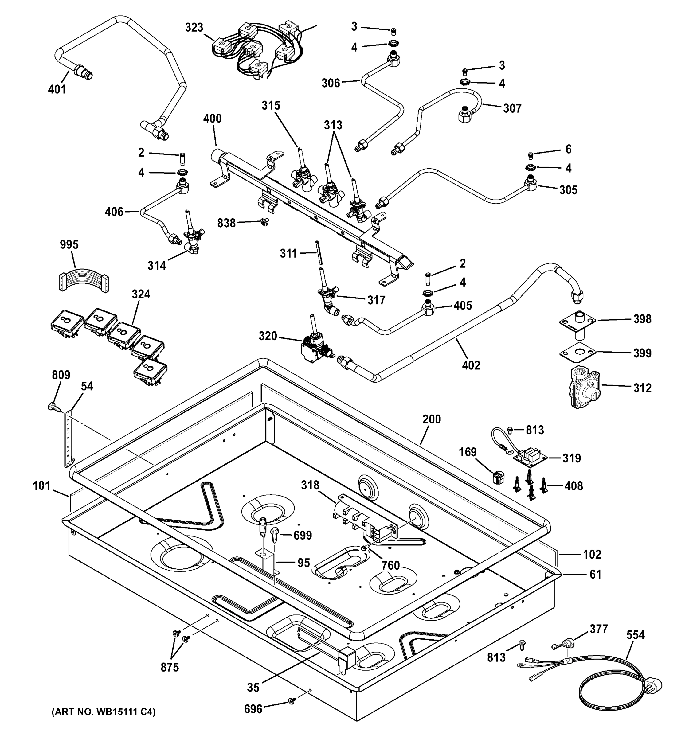 GAS & BURNER PARTS