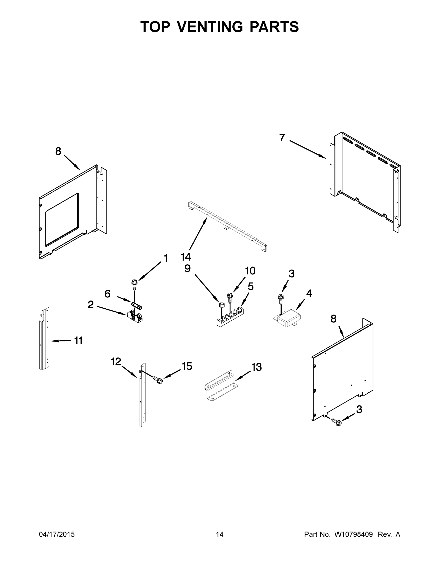 08 - TOP VENTING PARTS