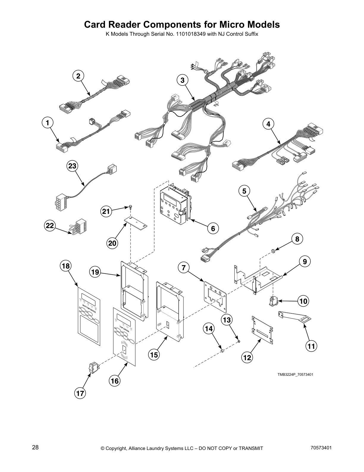 Card Reader Components for Micro Models