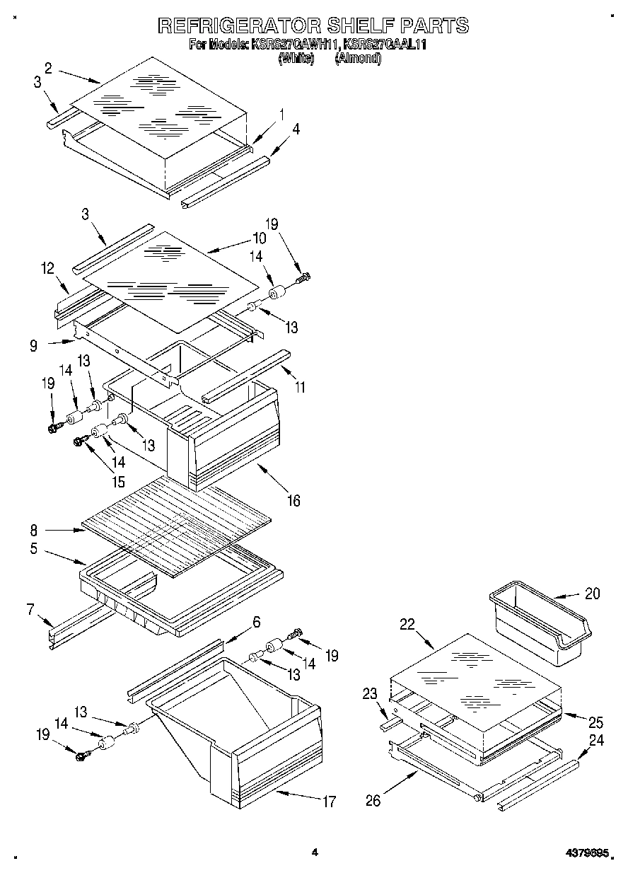03 - REFRIGERATOR SHELF