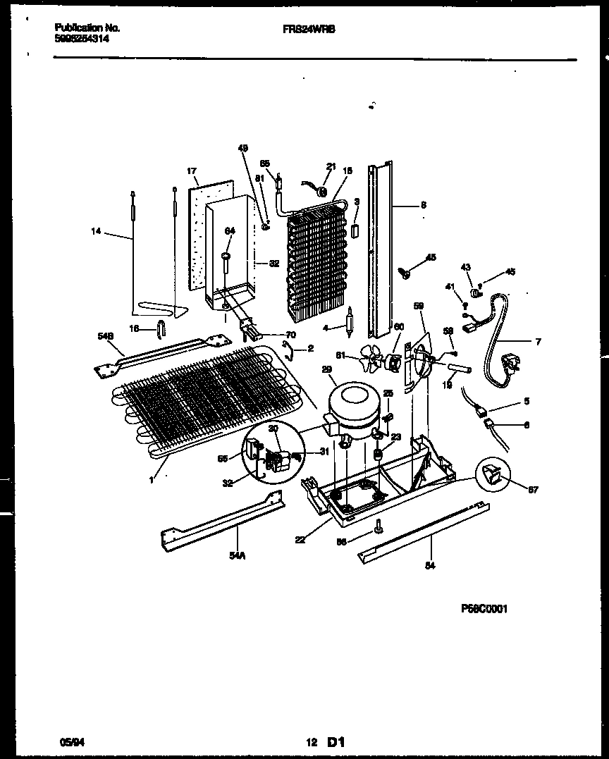 07 - SYSTEM AND AUTOMATIC DEFROST PARTS