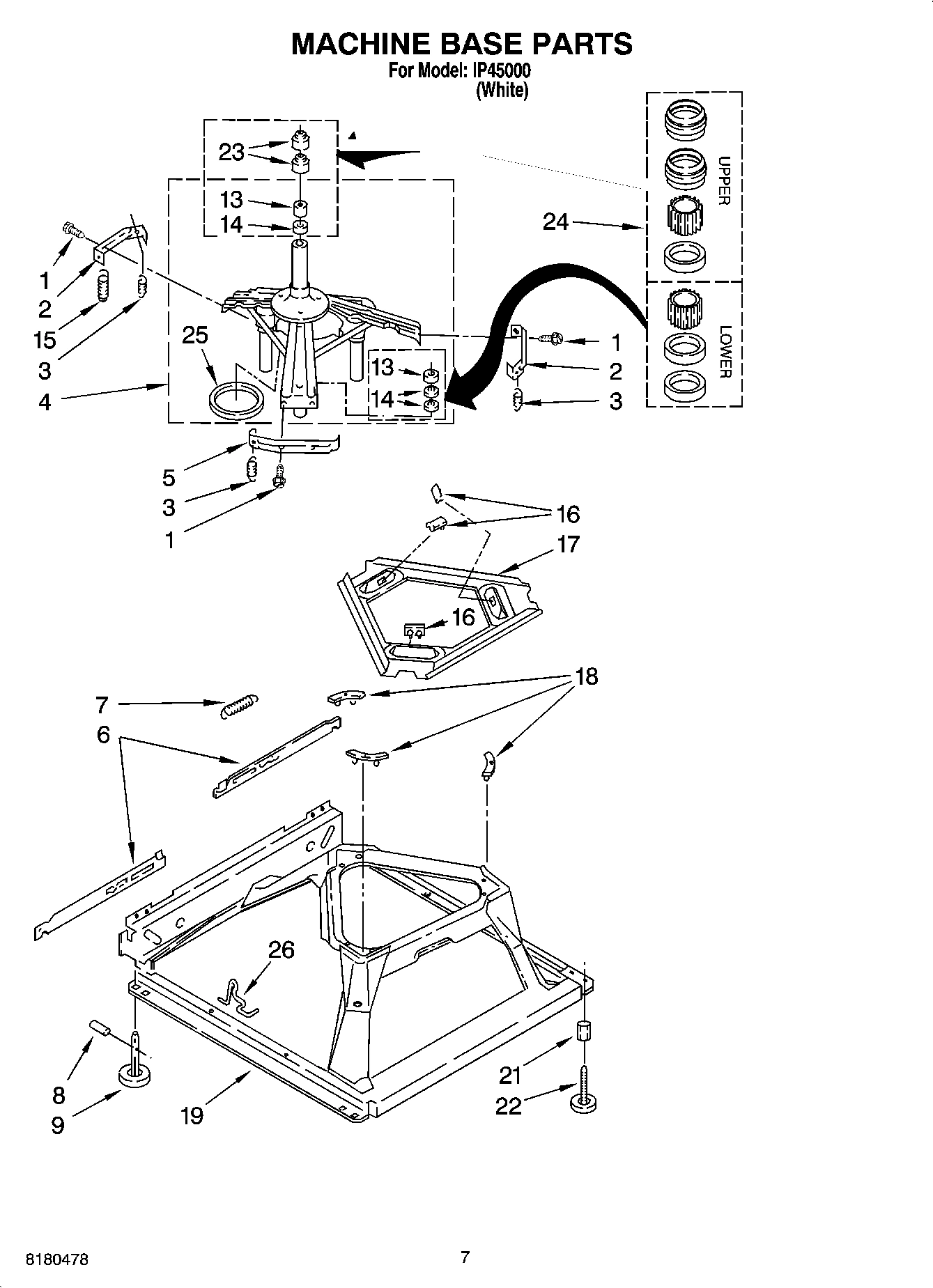 04 - MACHINE BASE PARTS