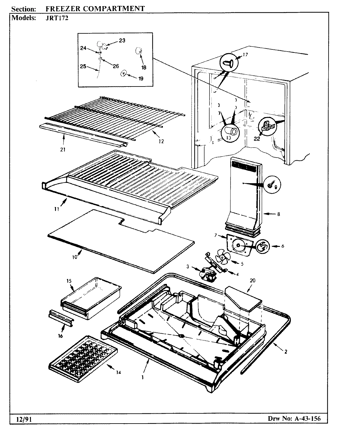 01 - FREEZER COMPARTMENT