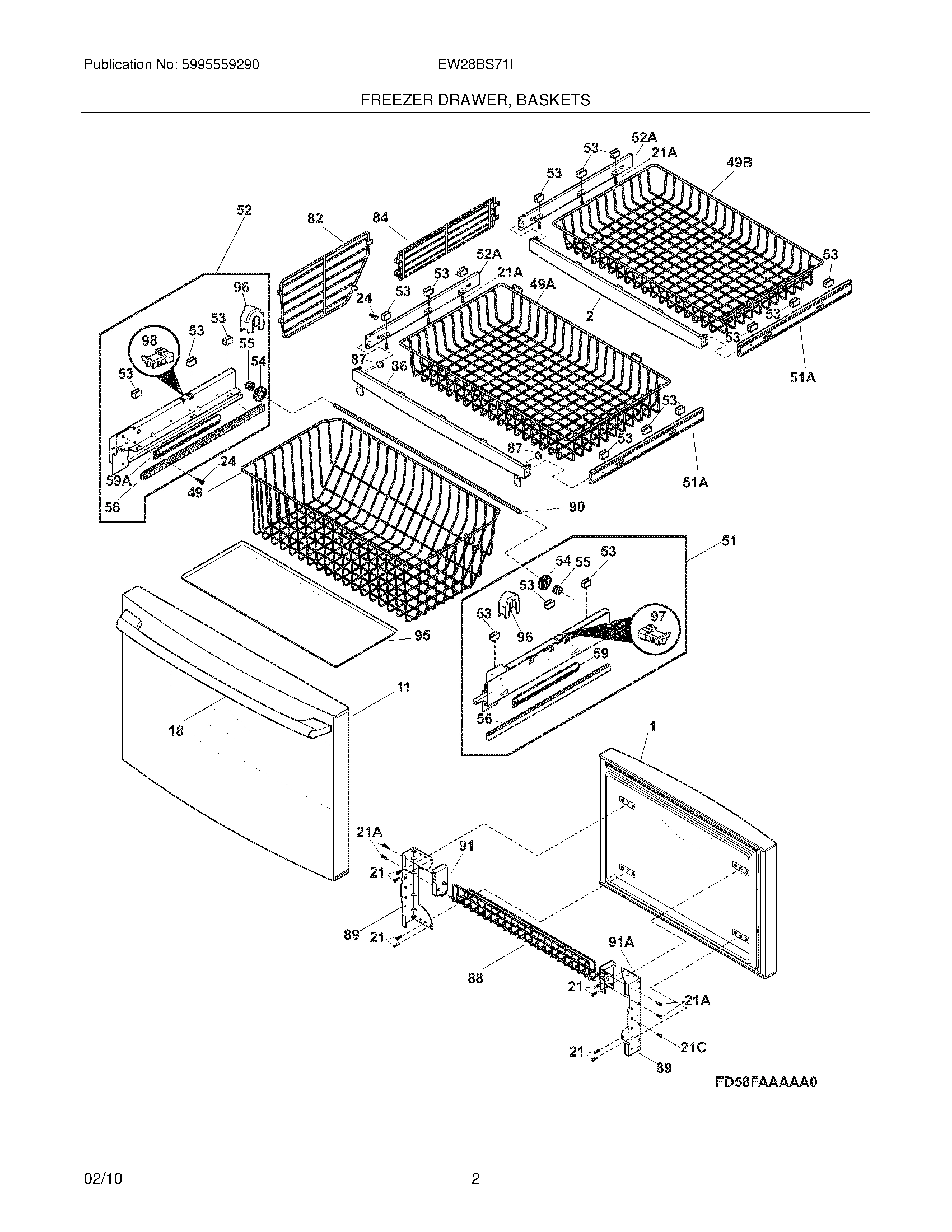03 - FREEZER DRAWER - BASKET