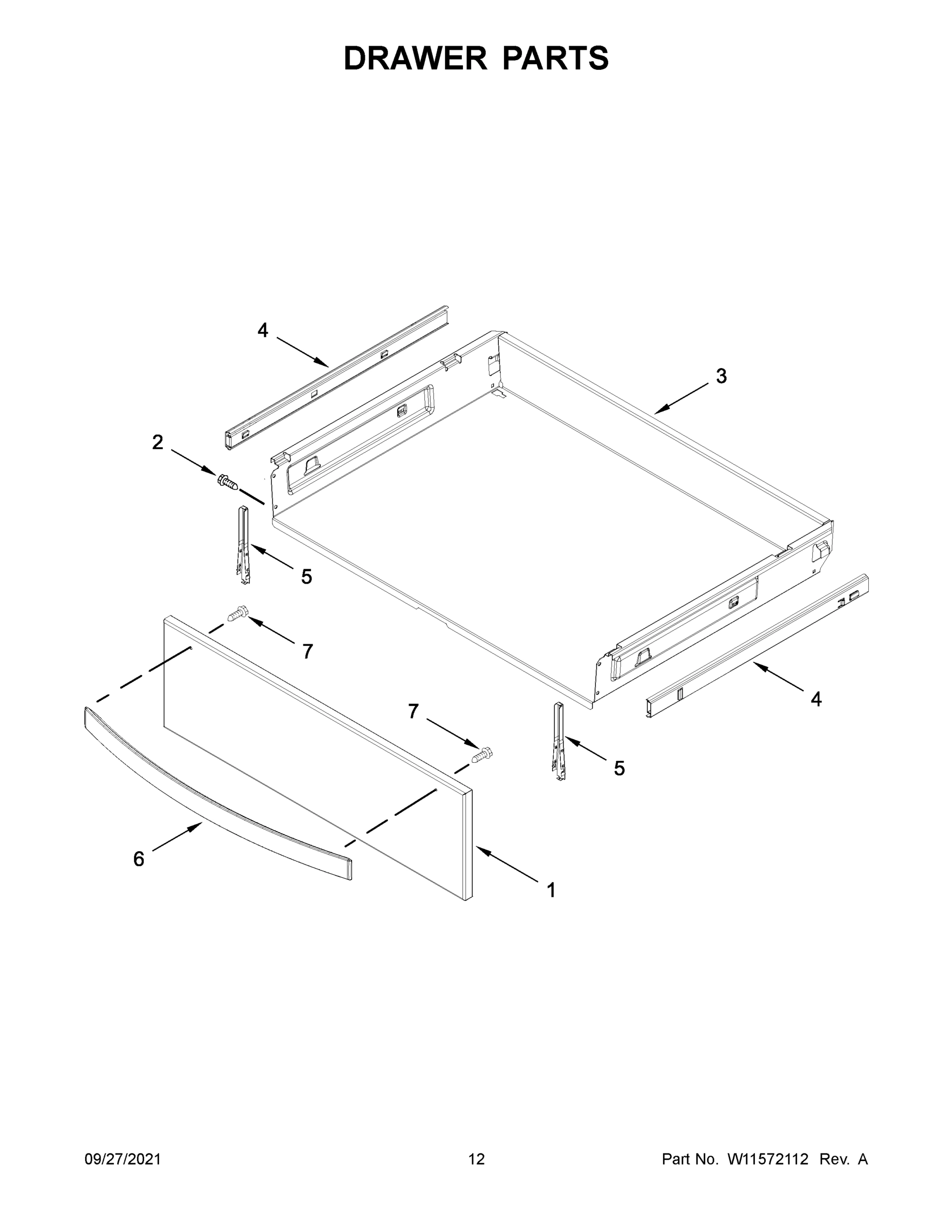 07 - DRAWER PARTS