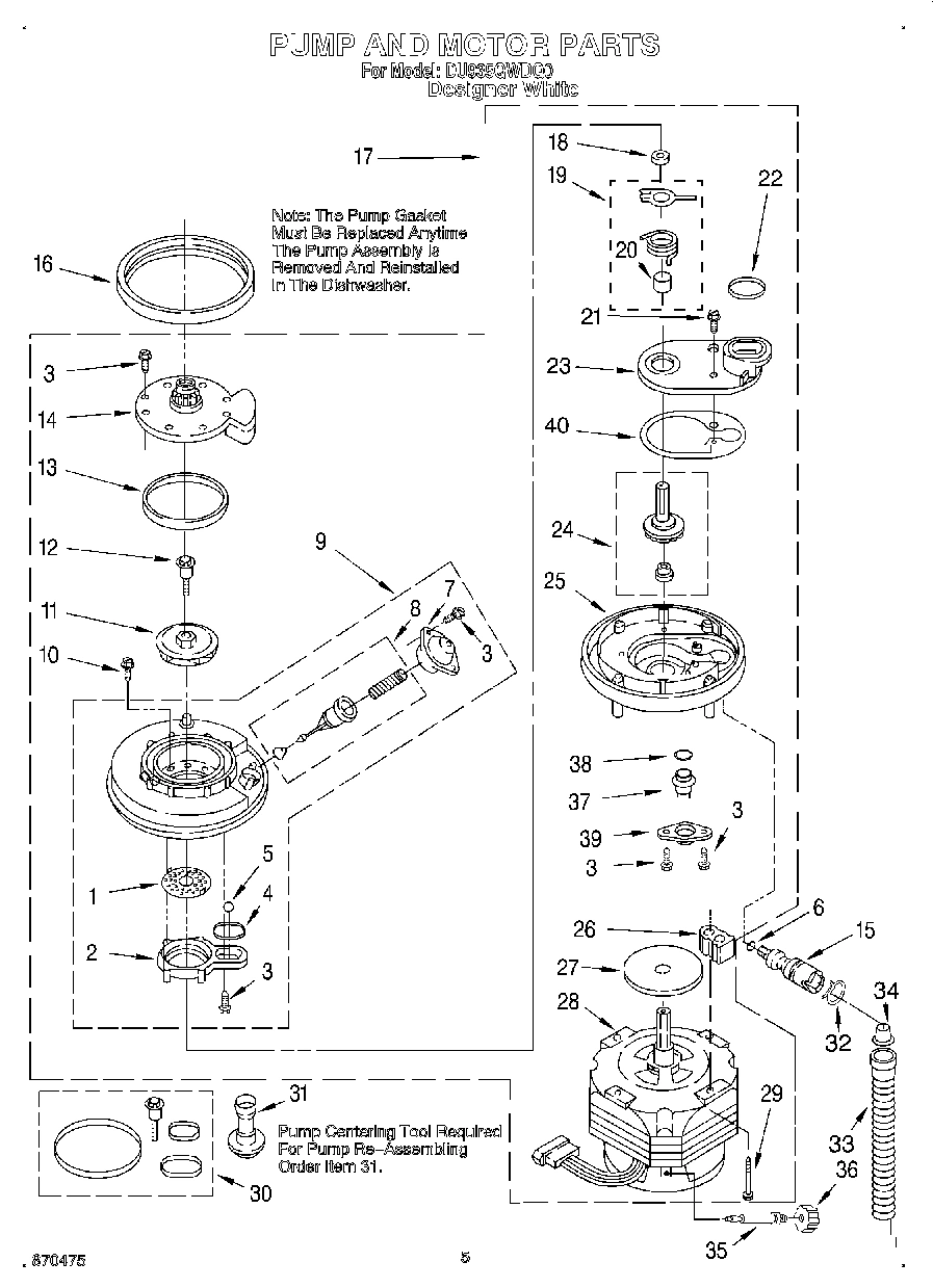 04 - PUMP AND MOTOR