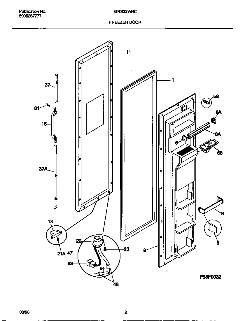 02 - FREEZER DOOR