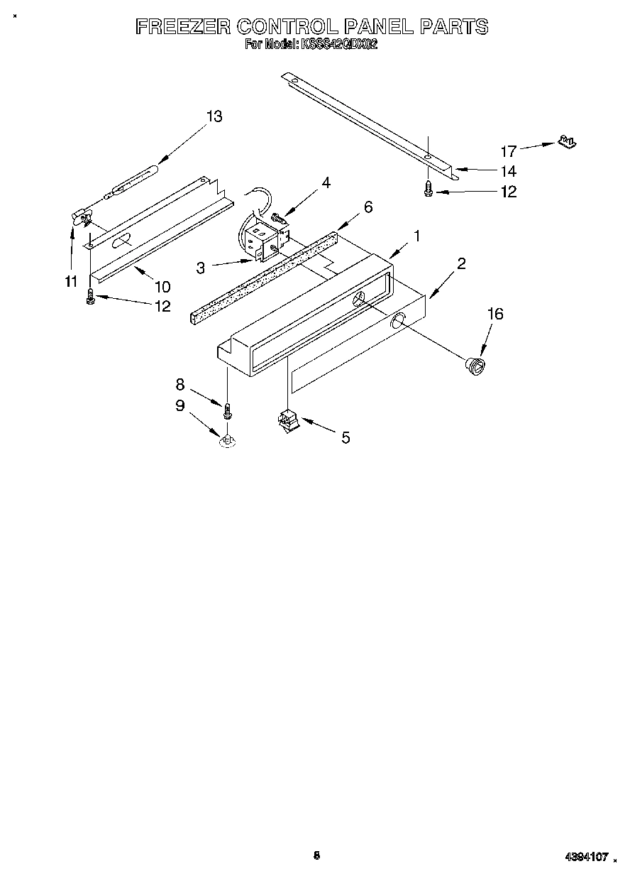 06 - FREEZER CONTROL PANEL