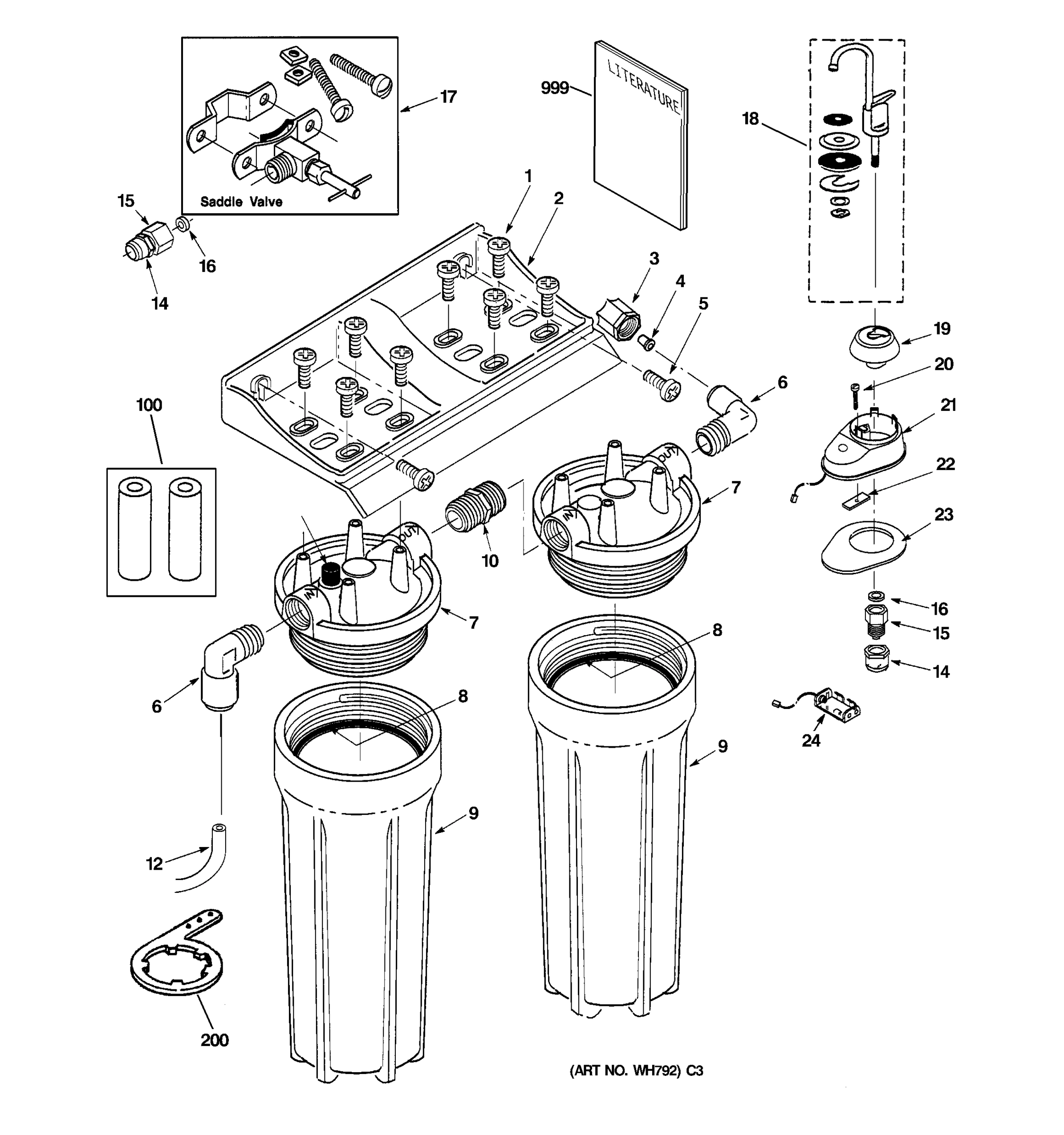 UNDERSINK WATER SYSTEM