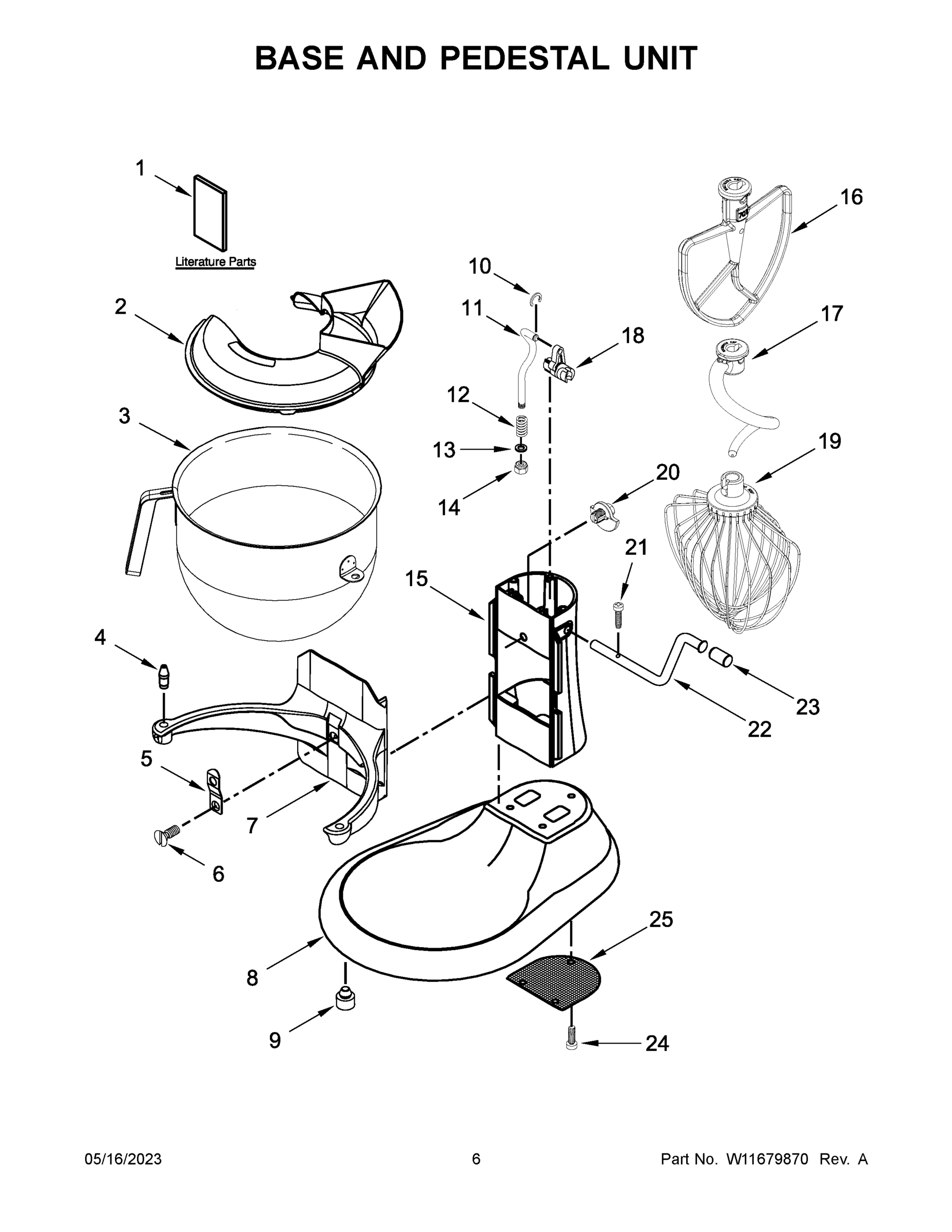 04 - BASE AND PEDESTAL UNIT