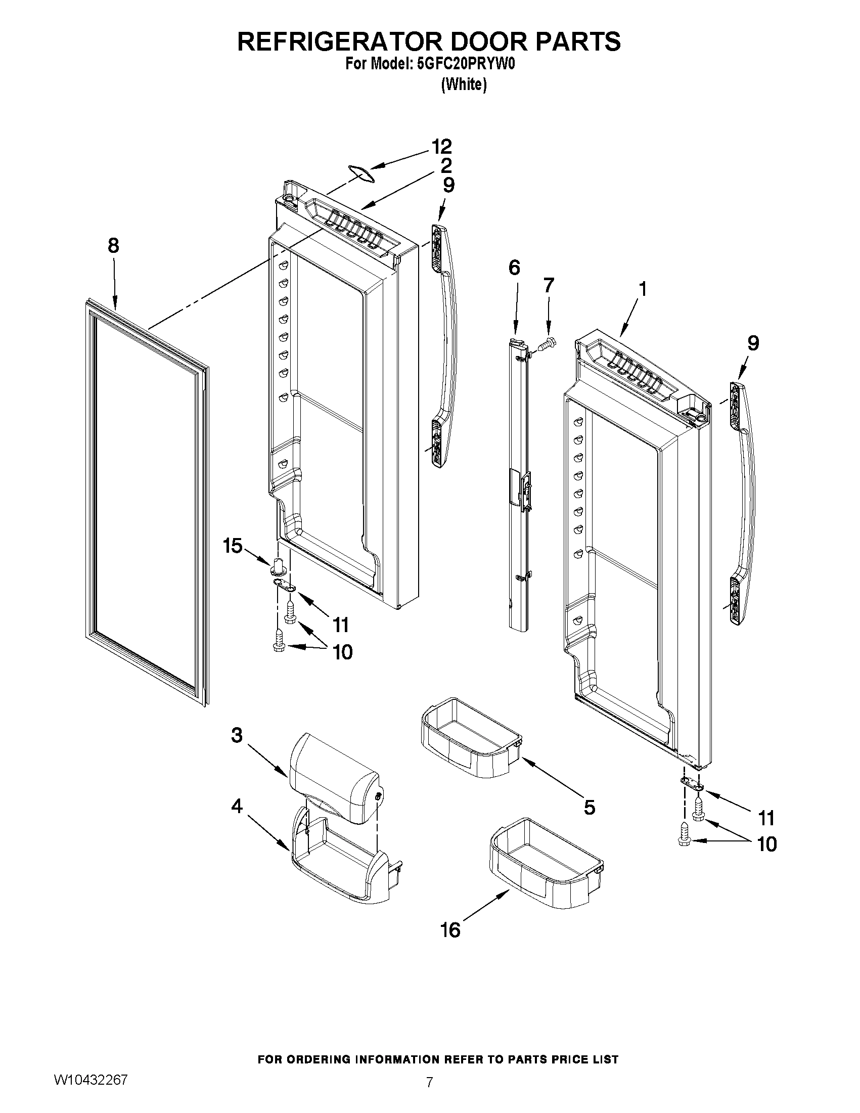 05 - REFRIGERATOR DOOR PARTS