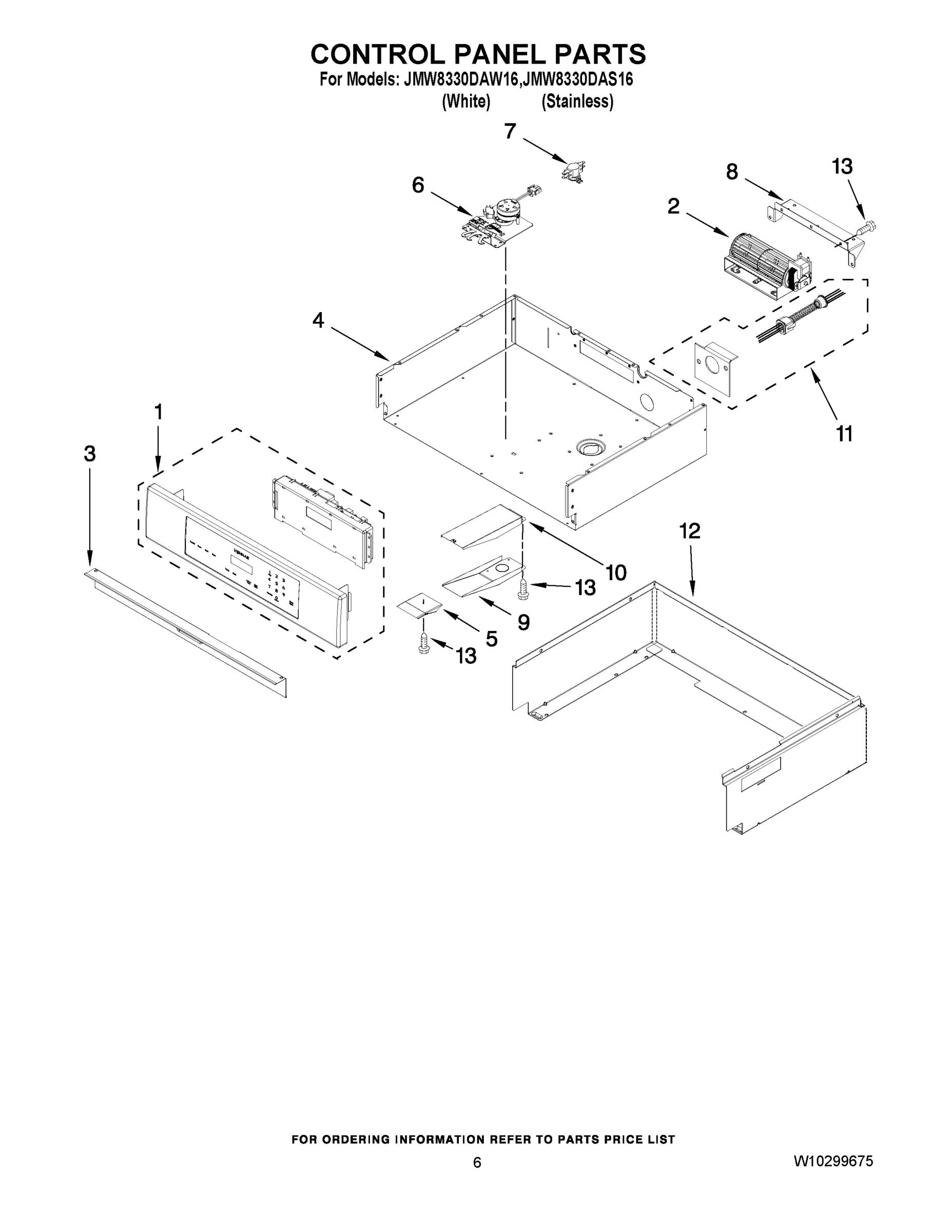 04 - CONTROL PANEL PARTS
