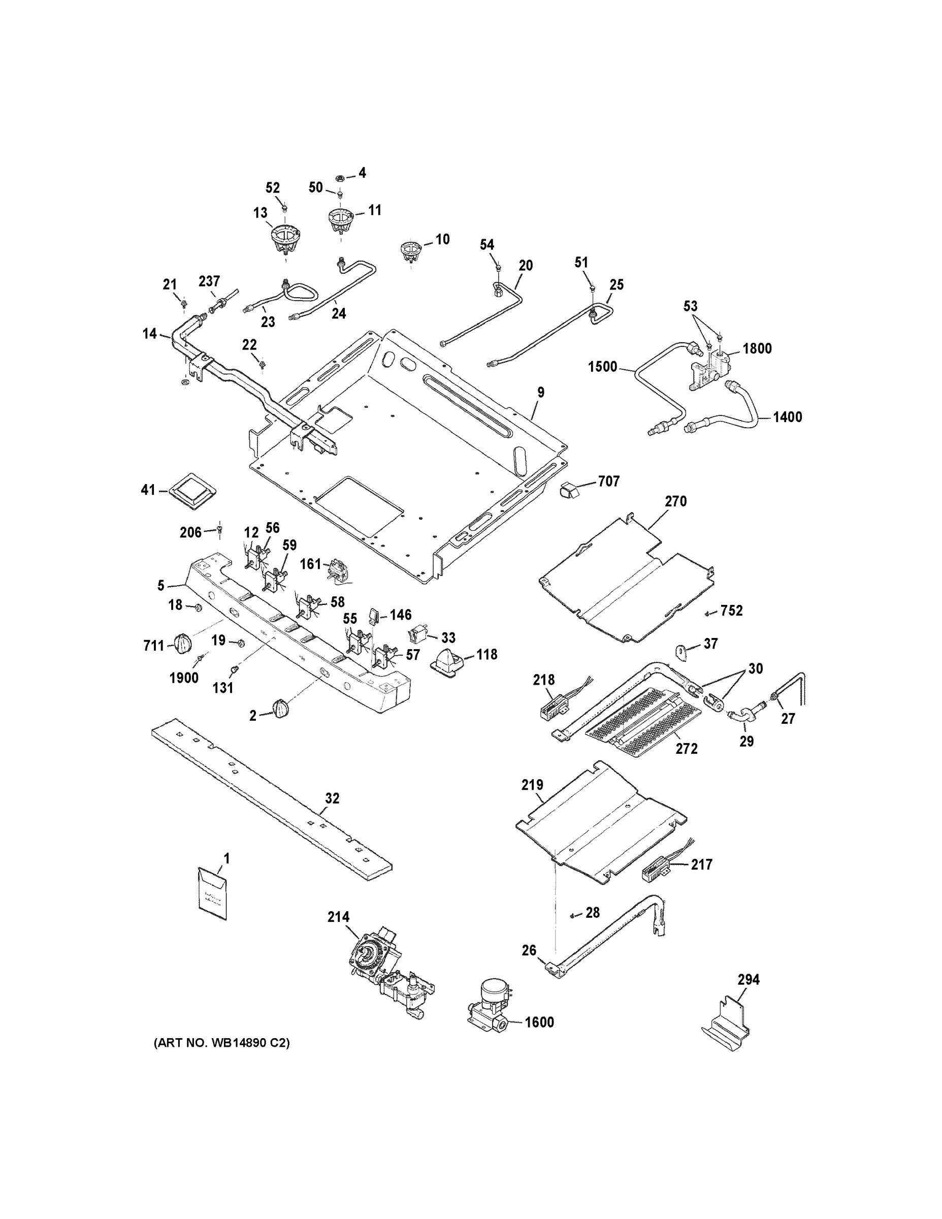 GAS & BURNER PARTS