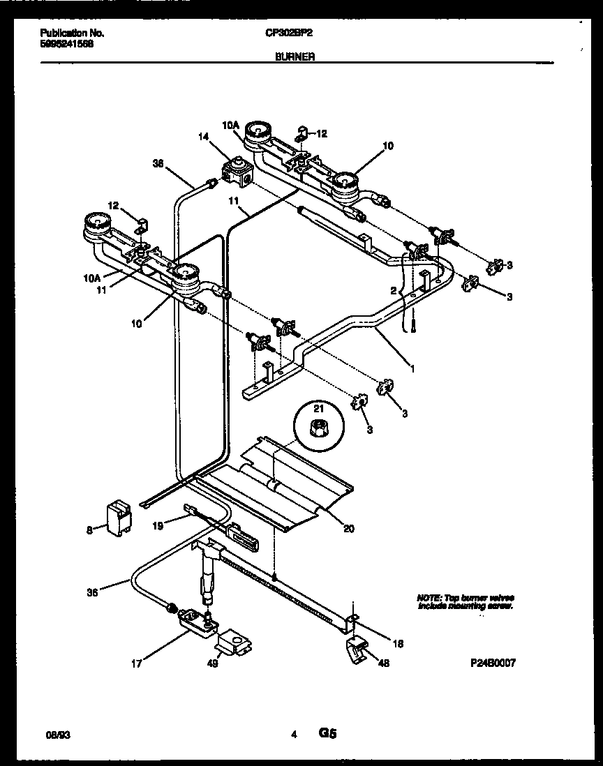 03 - BURNER, MANIFOLD AND GAS CONTROL