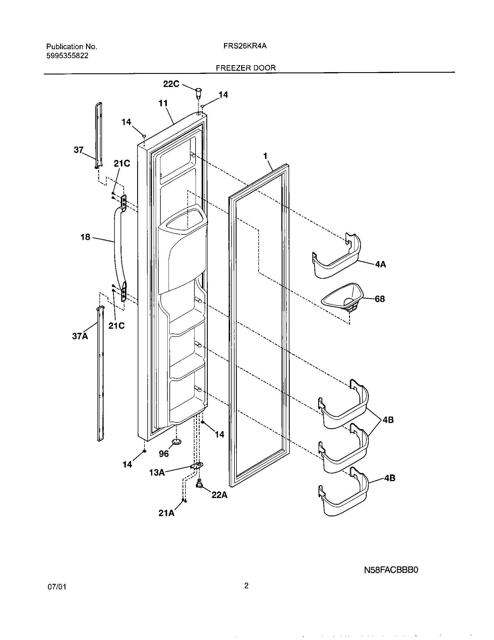 03 - FREEZER DOOR