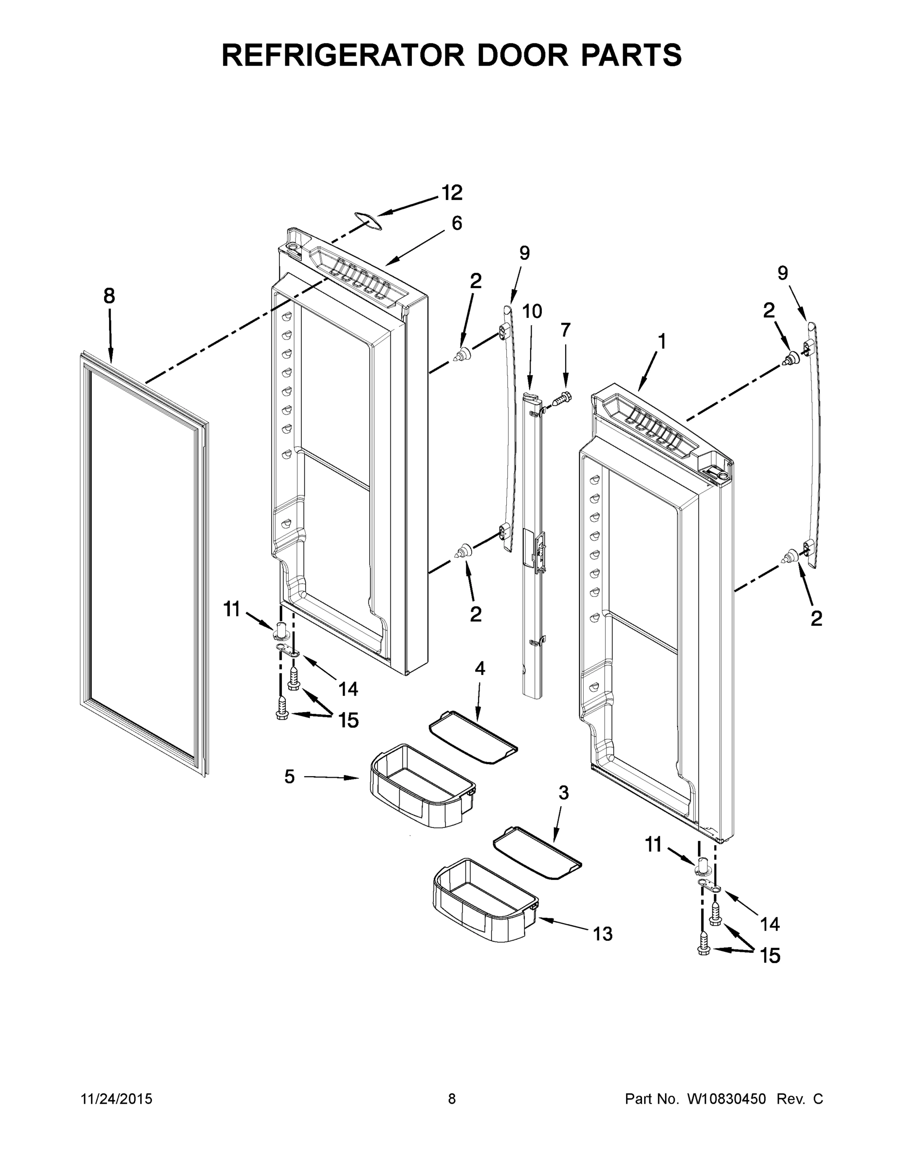 05 - REFRIGERATOR DOOR PARTS