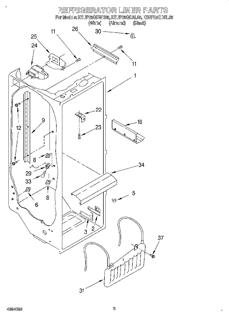 02 - REFRIGERATOR LINER
