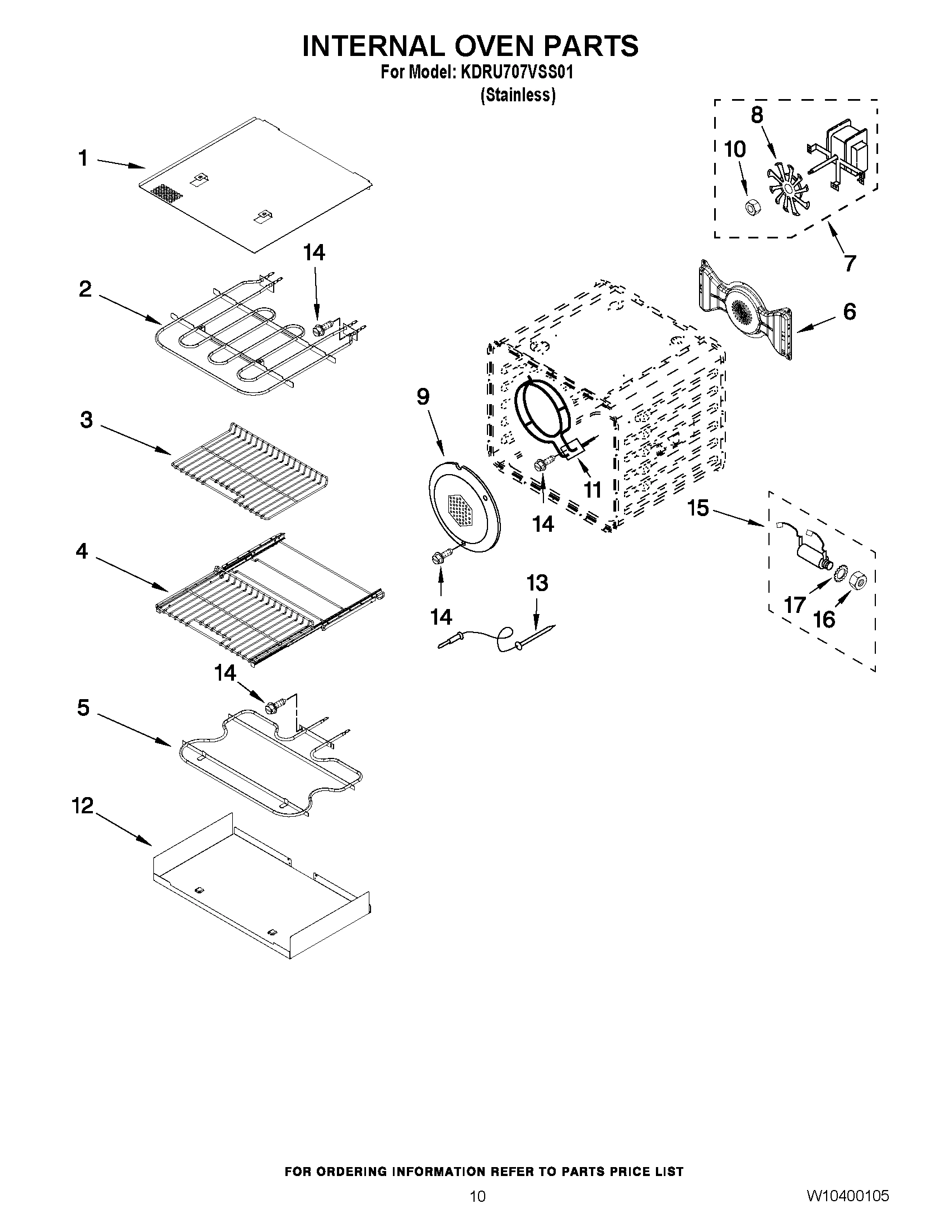07 - INTERNAL OVEN PARTS