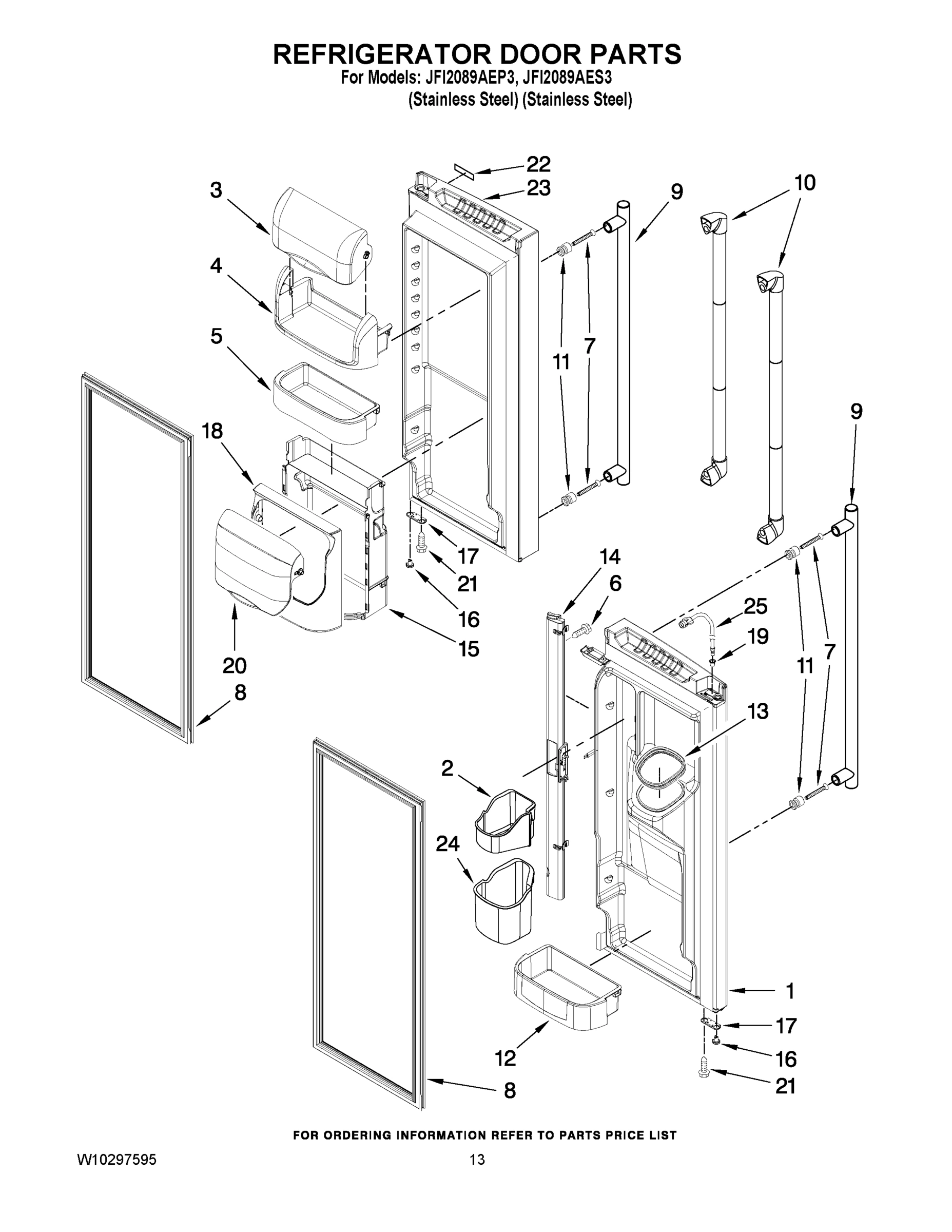 07 - REFRIGERATOR DOOR PARTS